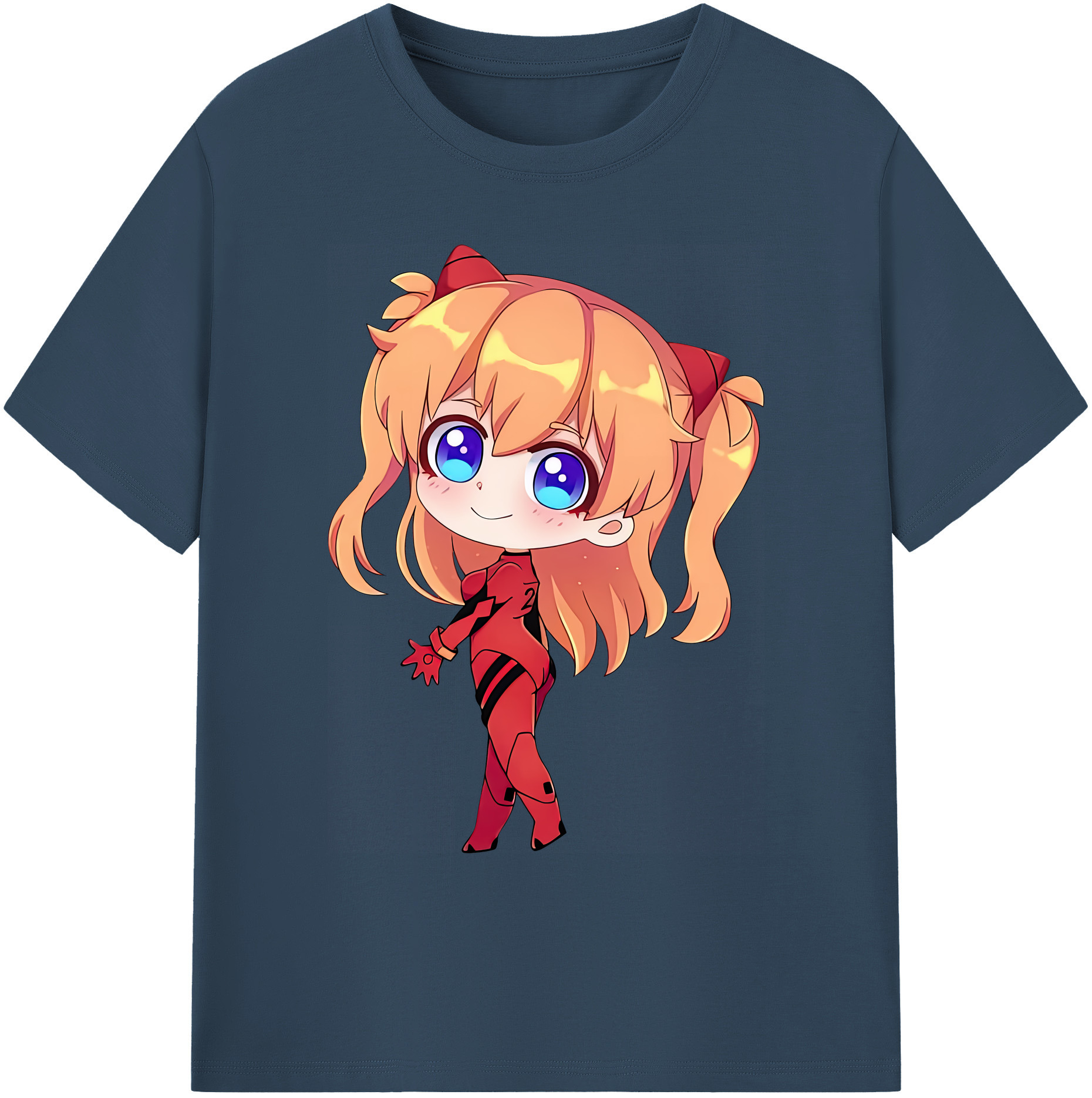 （画像用） EVA 新世紀エヴァンゲリオン 綿100％ メンズ半袖Tシャツ｜肌触りやわらか＆通気性