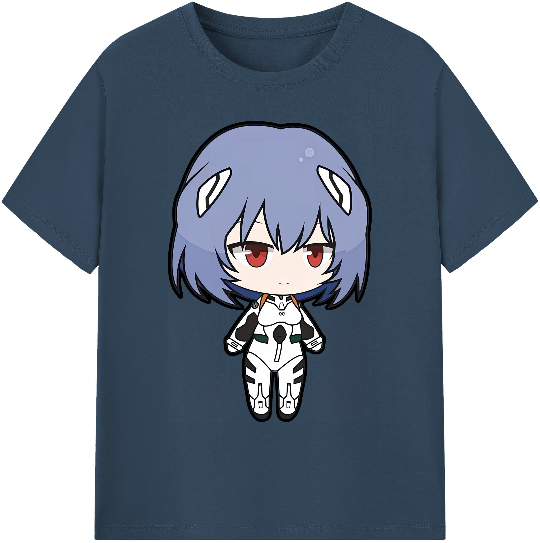 （画像用） EVA 新世紀エヴァンゲリオン 綿100％ メンズ半袖Tシャツ｜肌触りやわらか＆通気性