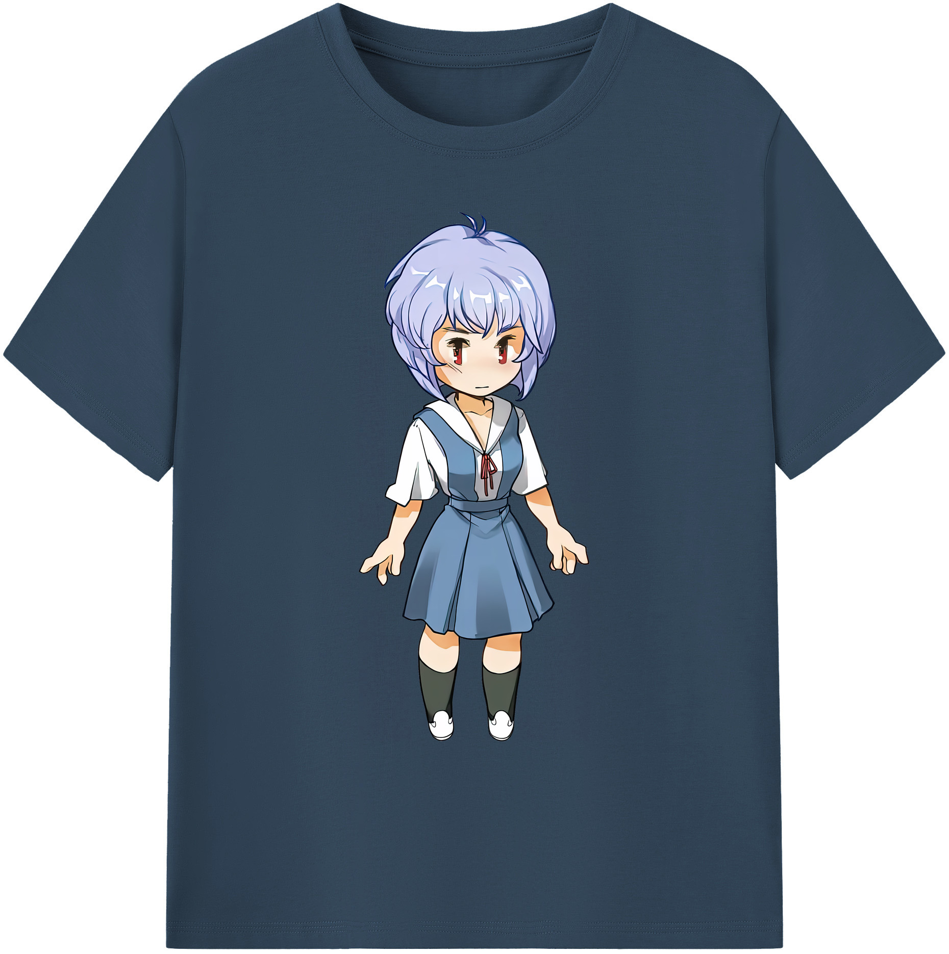 （画像用） EVA 新世紀エヴァンゲリオン 綿100％ メンズ半袖Tシャツ｜肌触りやわらか＆通気性