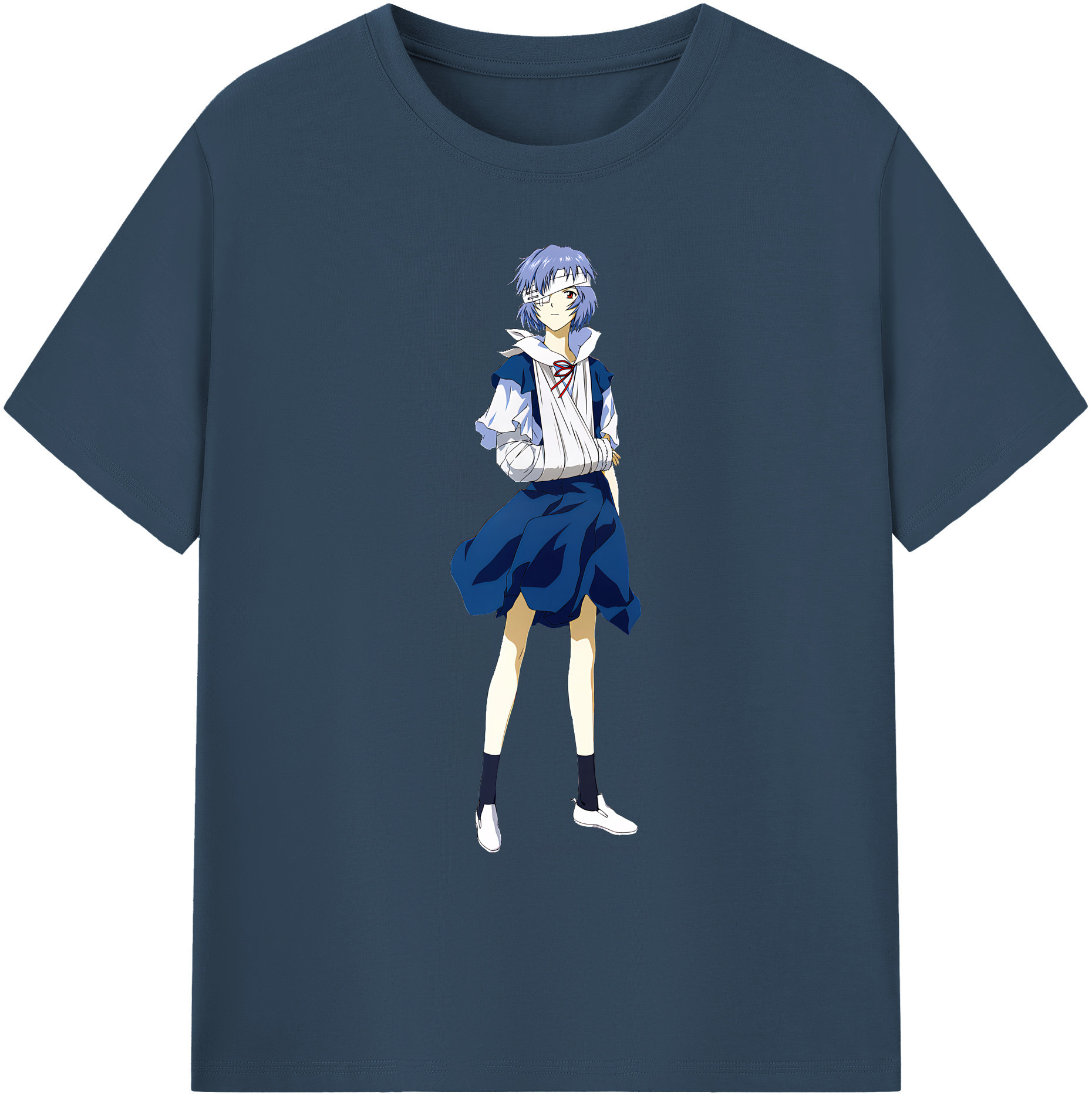 （画像用） EVA 新世紀エヴァンゲリオン 綿100％ メンズ半袖Tシャツ｜肌触りやわらか＆通気性