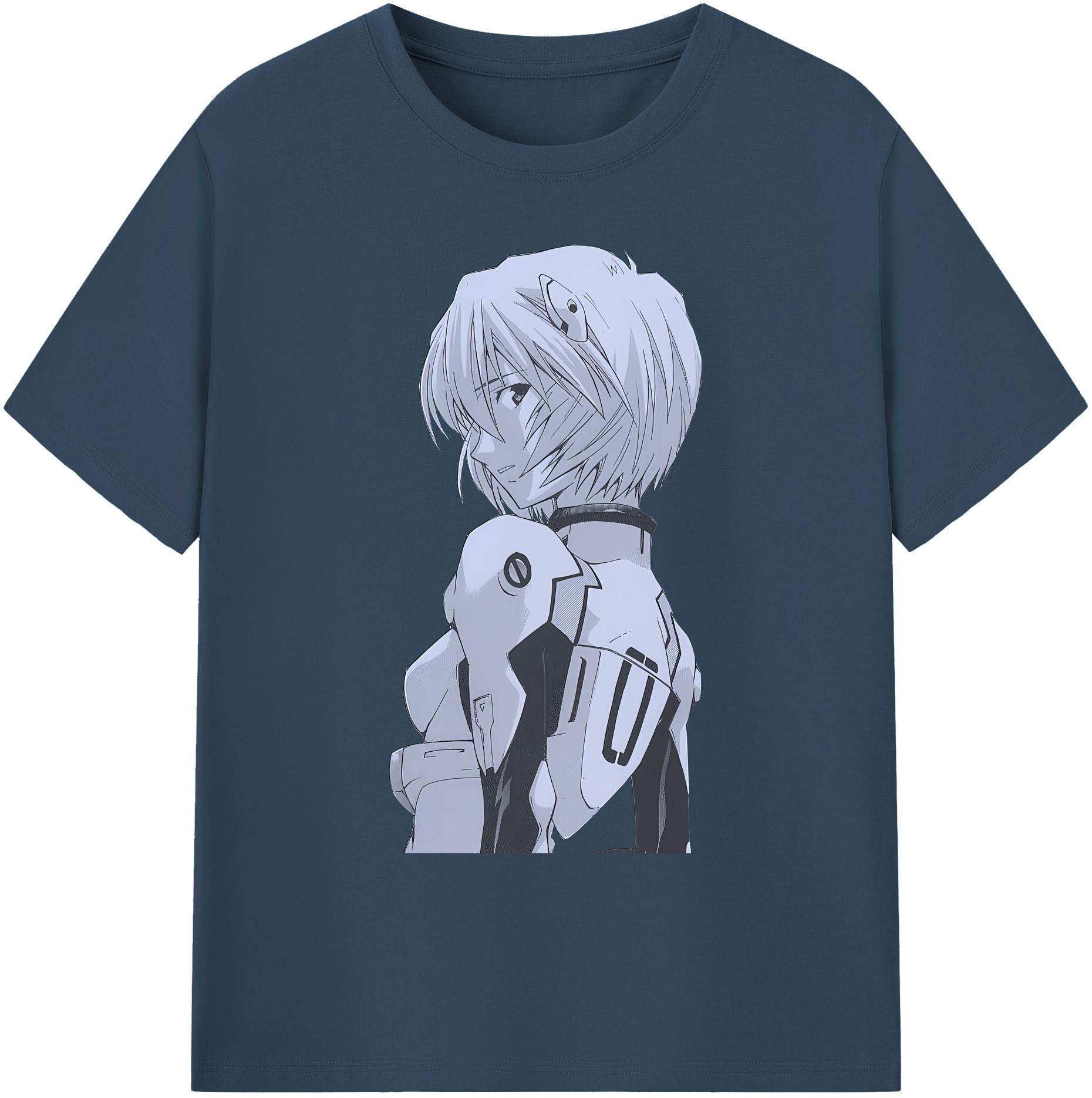 （画像用） EVA 新世紀エヴァンゲリオン 綿100％ メンズ半袖Tシャツ｜肌触りやわらか＆通気性
