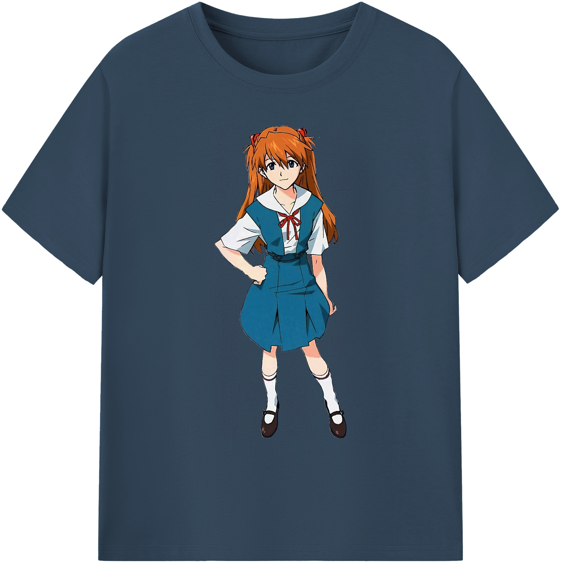 （画像用） EVA 新世紀エヴァンゲリオン 綿100％ メンズ半袖Tシャツ｜肌触りやわらか＆通気性