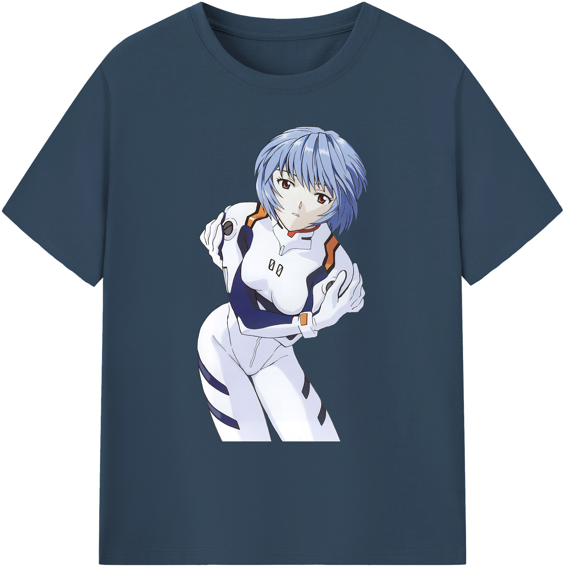 （画像用） EVA 新世紀エヴァンゲリオン 綿100％ メンズ半袖Tシャツ｜肌触りやわらか＆通気性