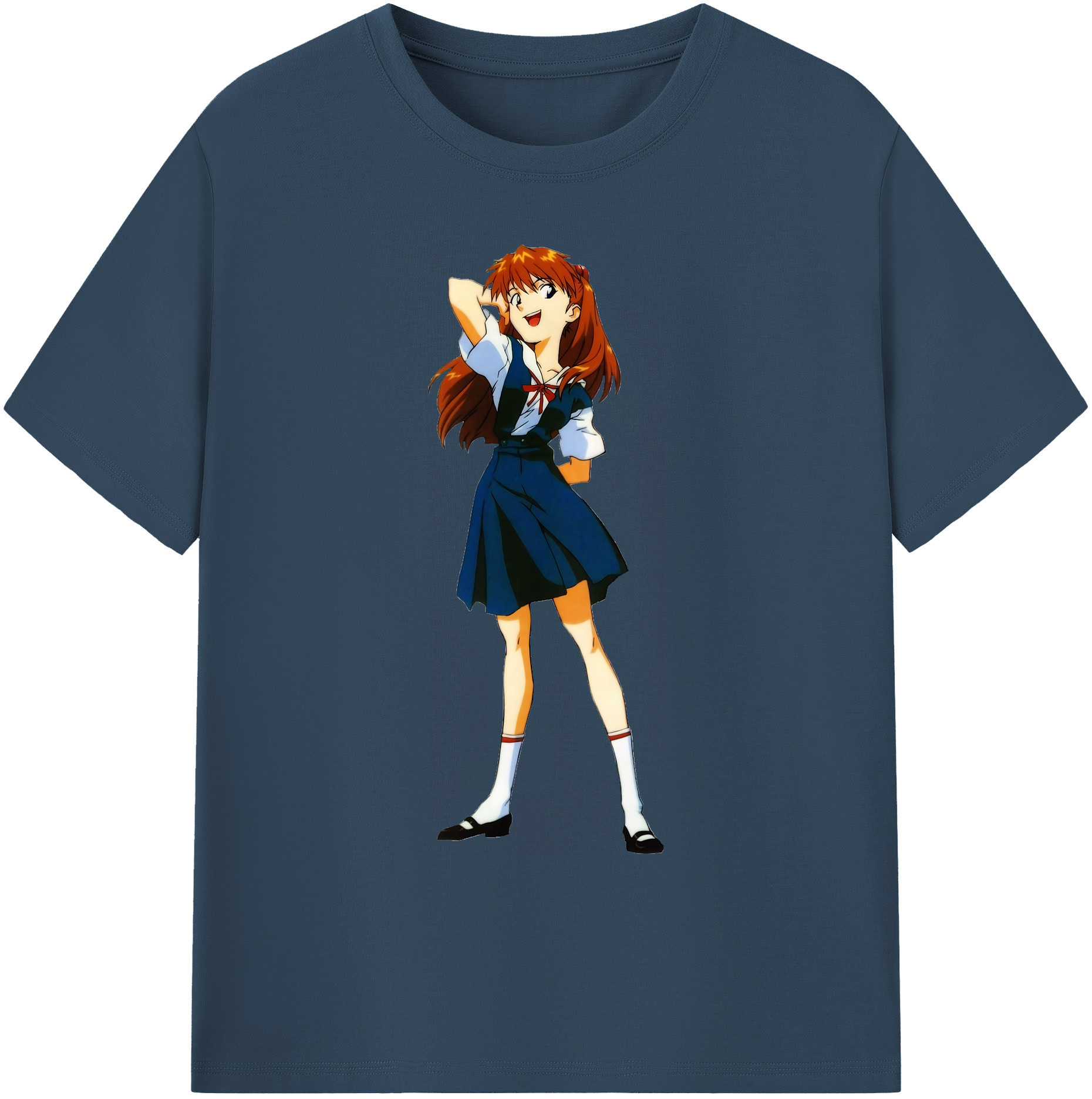 （画像用） EVA 新世紀エヴァンゲリオン 綿100％ メンズ半袖Tシャツ｜肌触りやわらか＆通気性