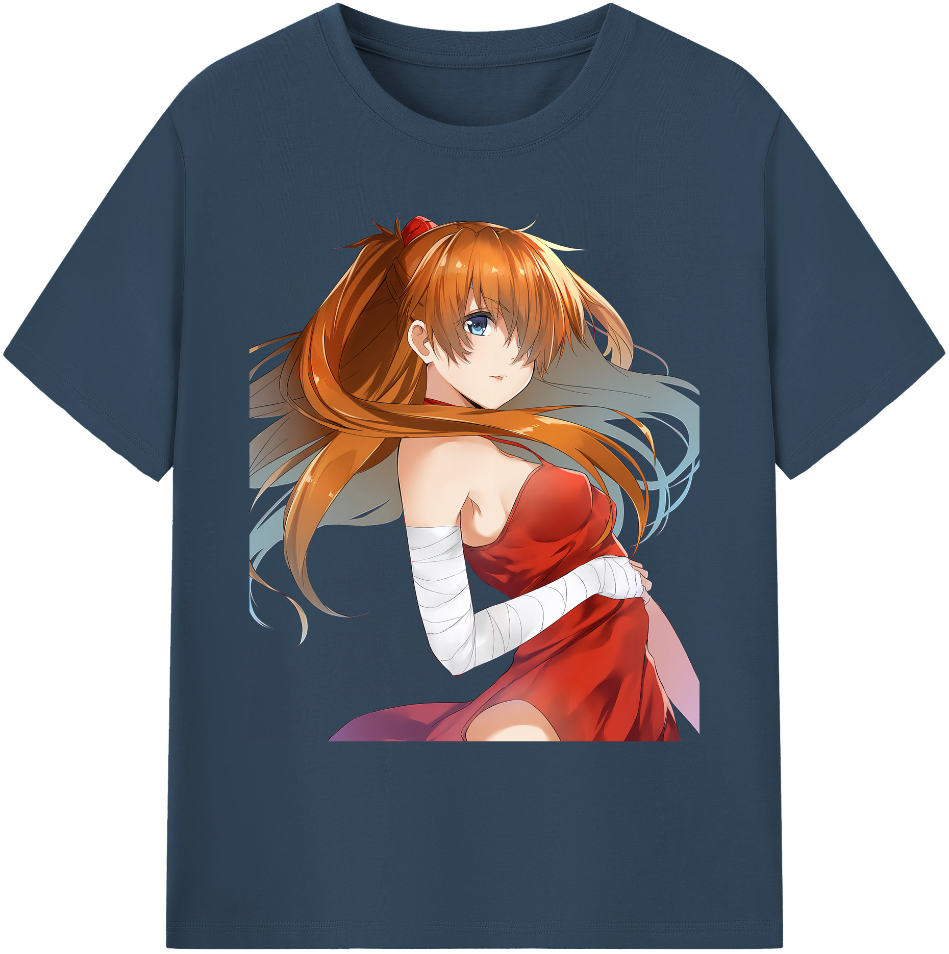 （画像用） EVA 新世紀エヴァンゲリオン 綿100％ メンズ半袖Tシャツ｜肌触りやわらか＆通気性
