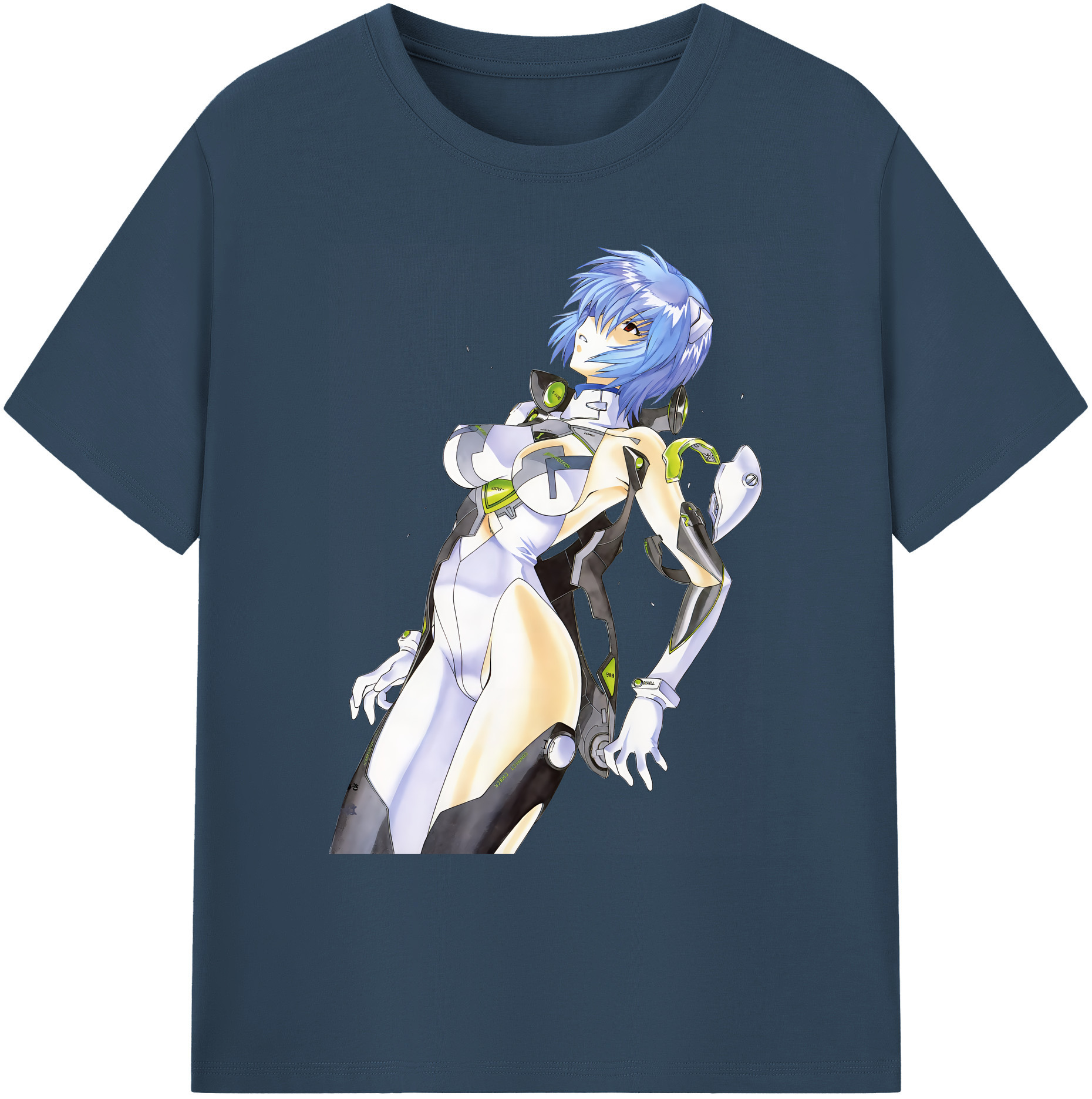 （画像用） EVA 新世紀エヴァンゲリオン 綿100％ メンズ半袖Tシャツ｜肌触りやわらか＆通気性