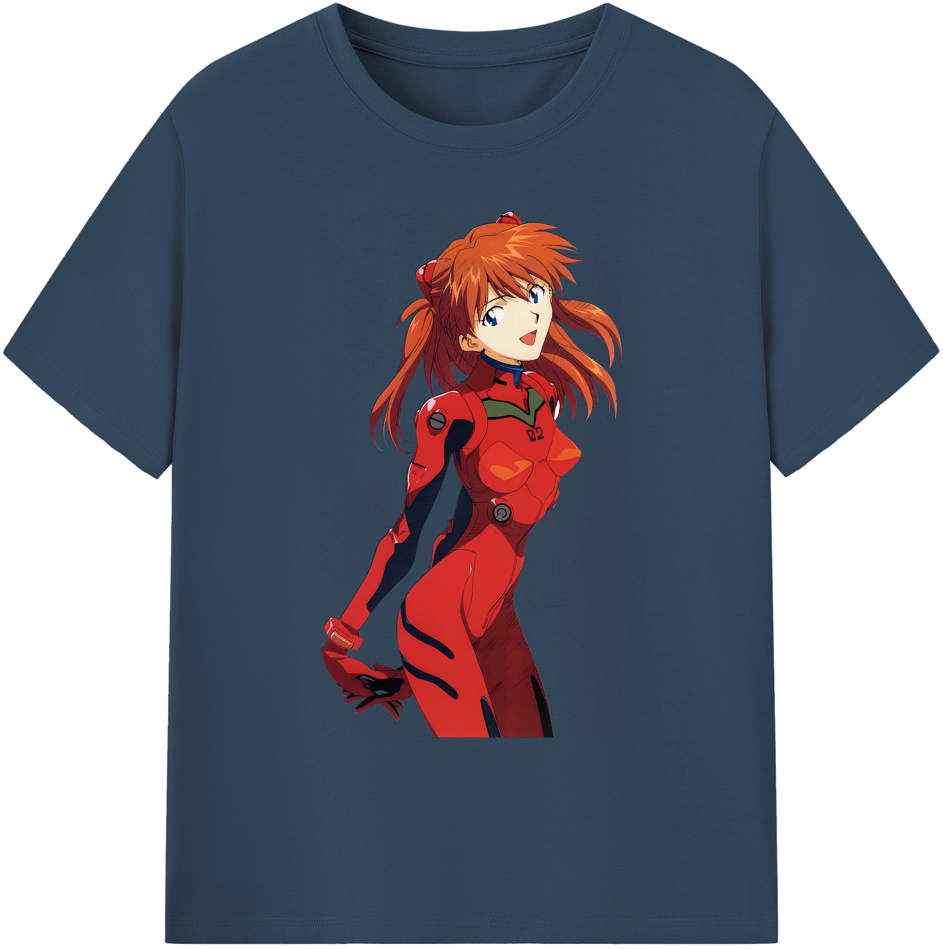 （画像用） EVA 新世紀エヴァンゲリオン 綿100％ メンズ半袖Tシャツ｜肌触りやわらか＆通気性