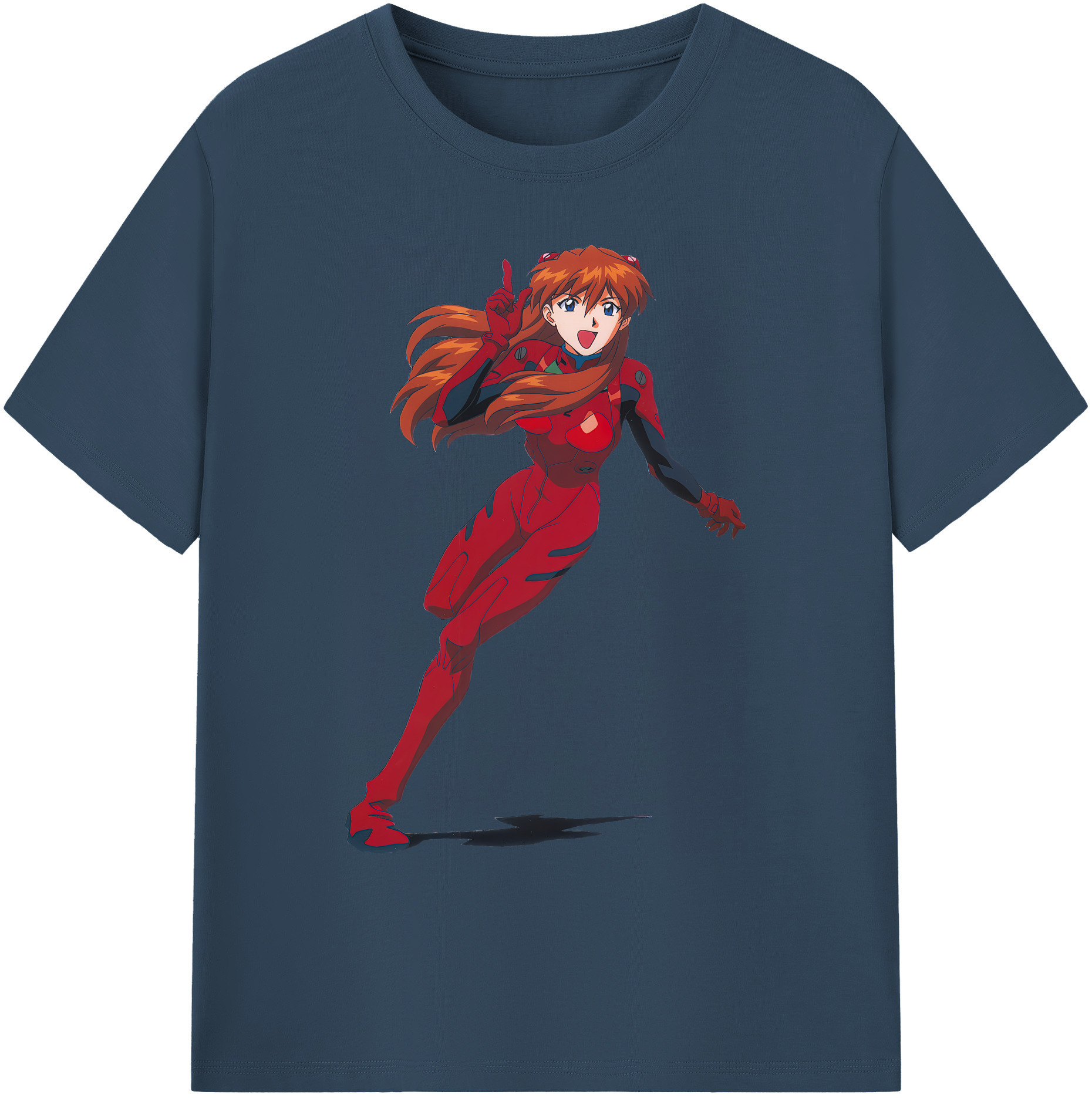 （画像用） EVA 新世紀エヴァンゲリオン 綿100％ メンズ半袖Tシャツ｜肌触りやわらか＆通気性