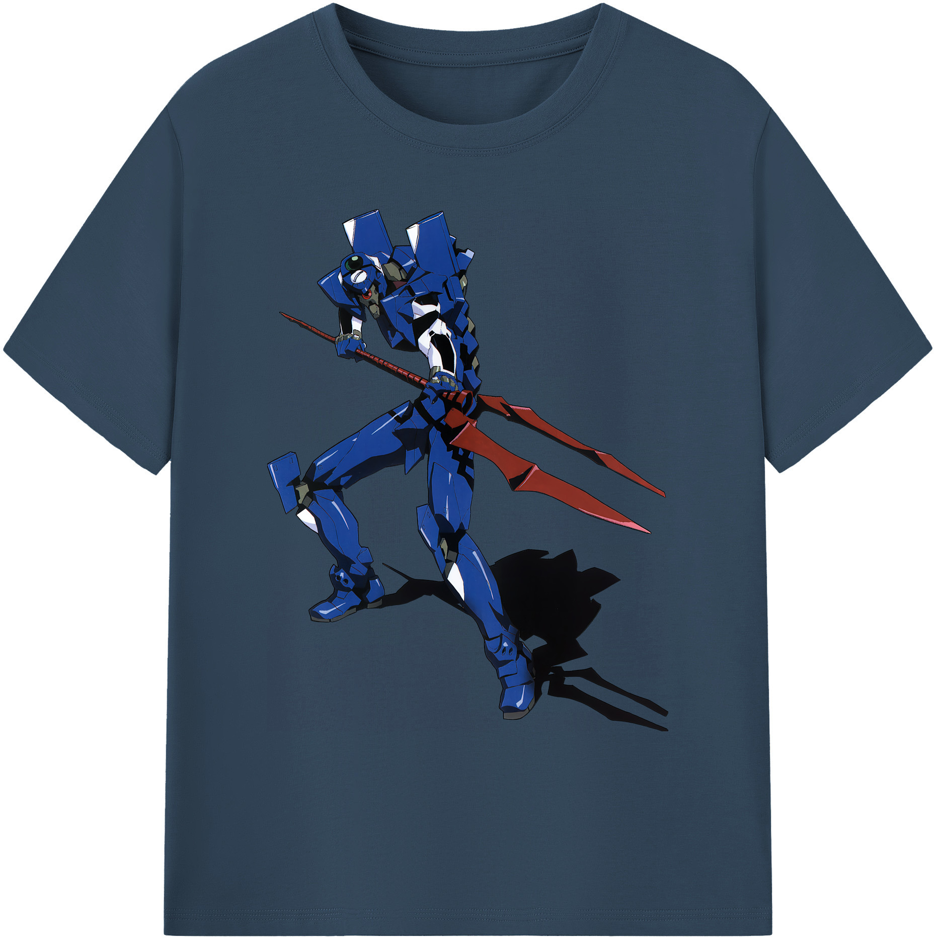 （画像用） EVA 新世紀エヴァンゲリオン 綿100％ メンズ半袖Tシャツ｜肌触りやわらか＆通気性