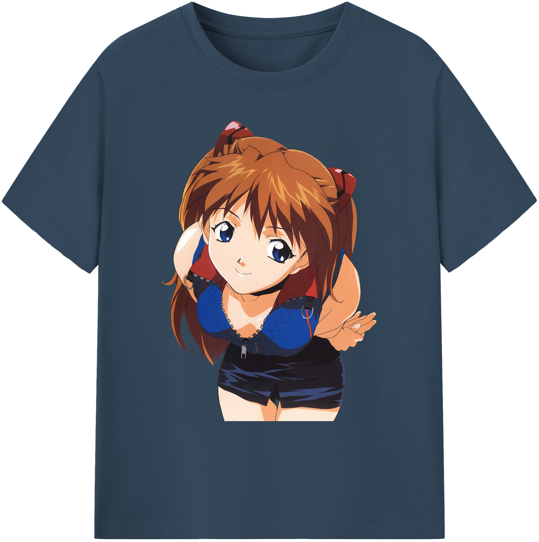 （画像用） EVA 新世紀エヴァンゲリオン 綿100％ メンズ半袖Tシャツ｜肌触りやわらか＆通気性