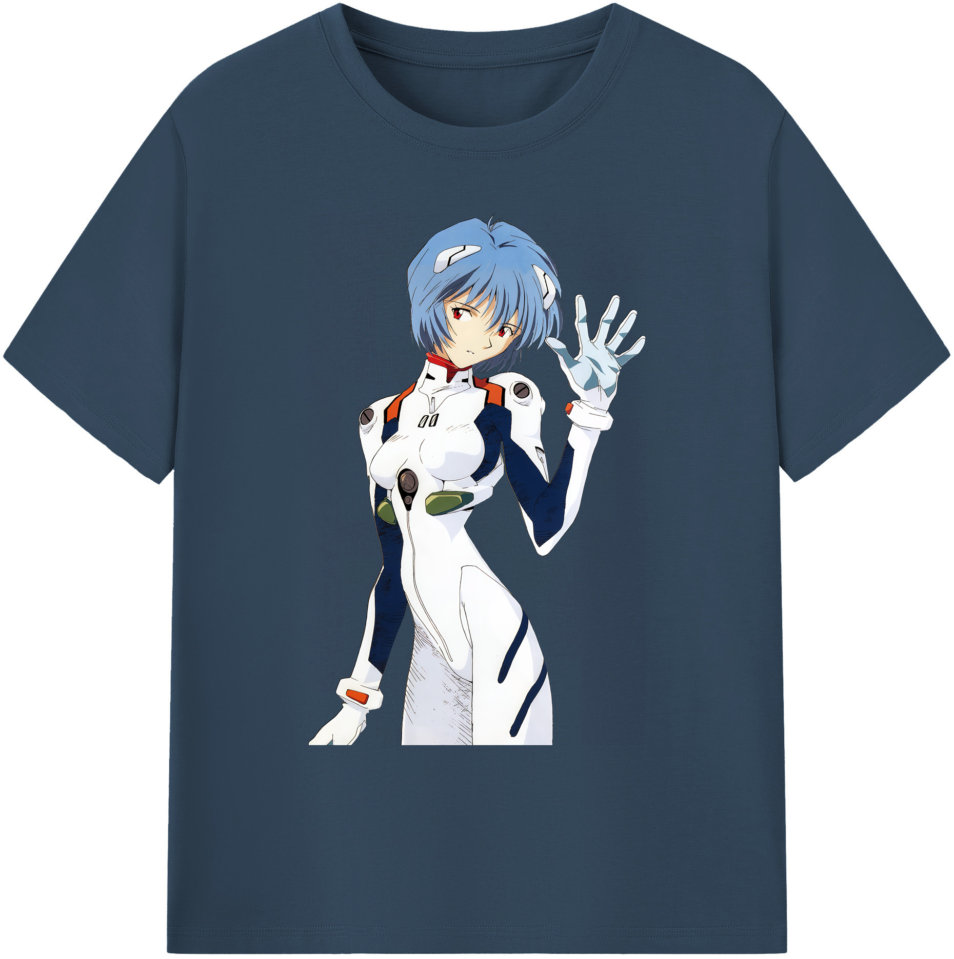 （画像用） EVA 新世紀エヴァンゲリオン 綿100％ メンズ半袖Tシャツ｜肌触りやわらか＆通気性
