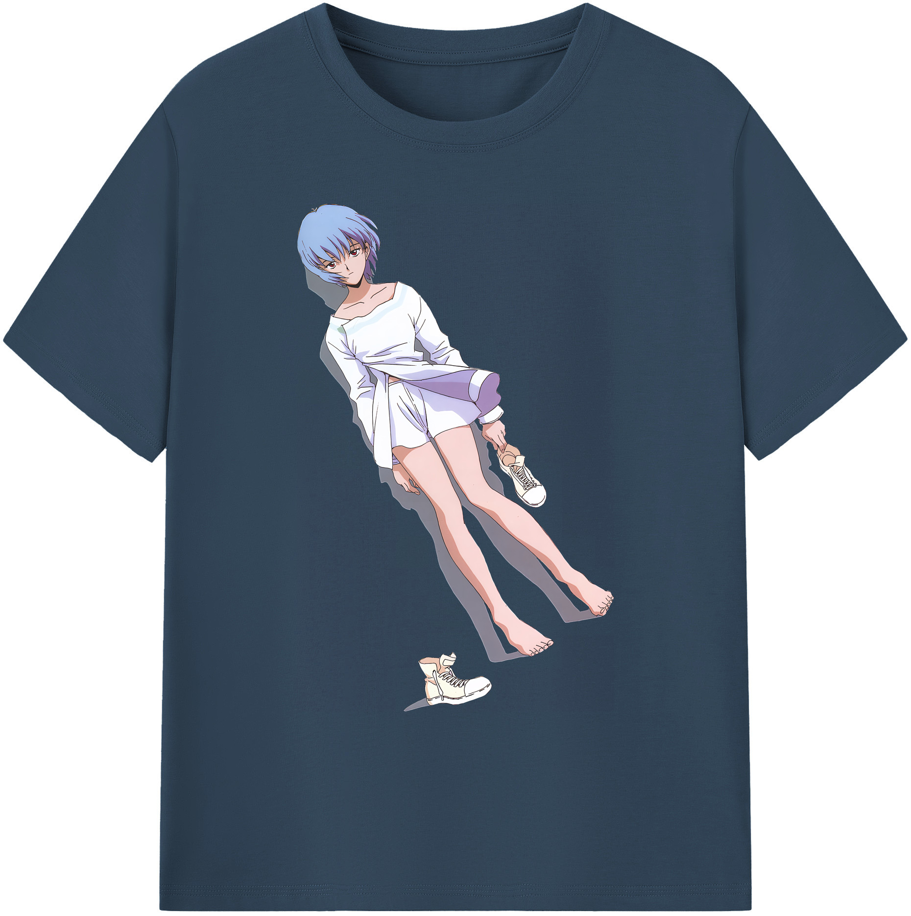 （画像用） EVA 新世紀エヴァンゲリオン 綿100％ メンズ半袖Tシャツ｜肌触りやわらか＆通気性