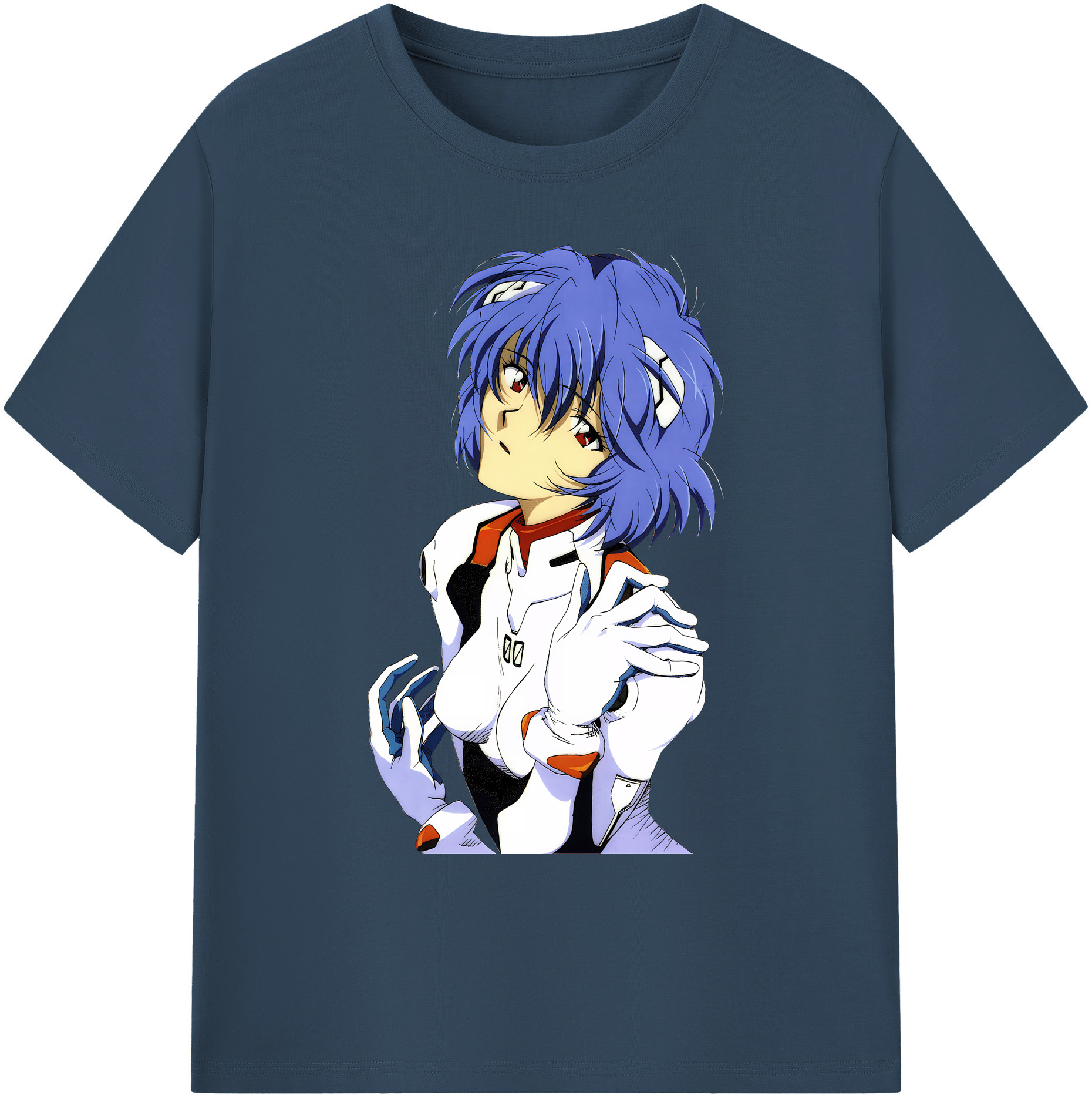 （画像用） EVA 新世紀エヴァンゲリオン 綿100％ メンズ半袖Tシャツ｜肌触りやわらか＆通気性