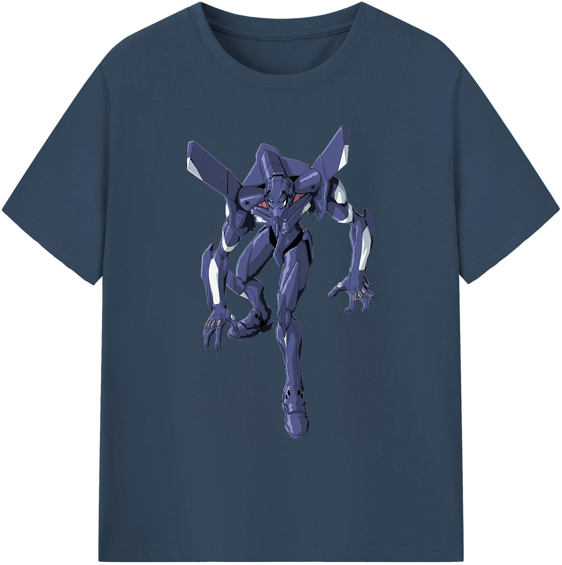 （画像用） EVA 新世紀エヴァンゲリオン 綿100％ メンズ半袖Tシャツ｜肌触りやわらか＆通気性
