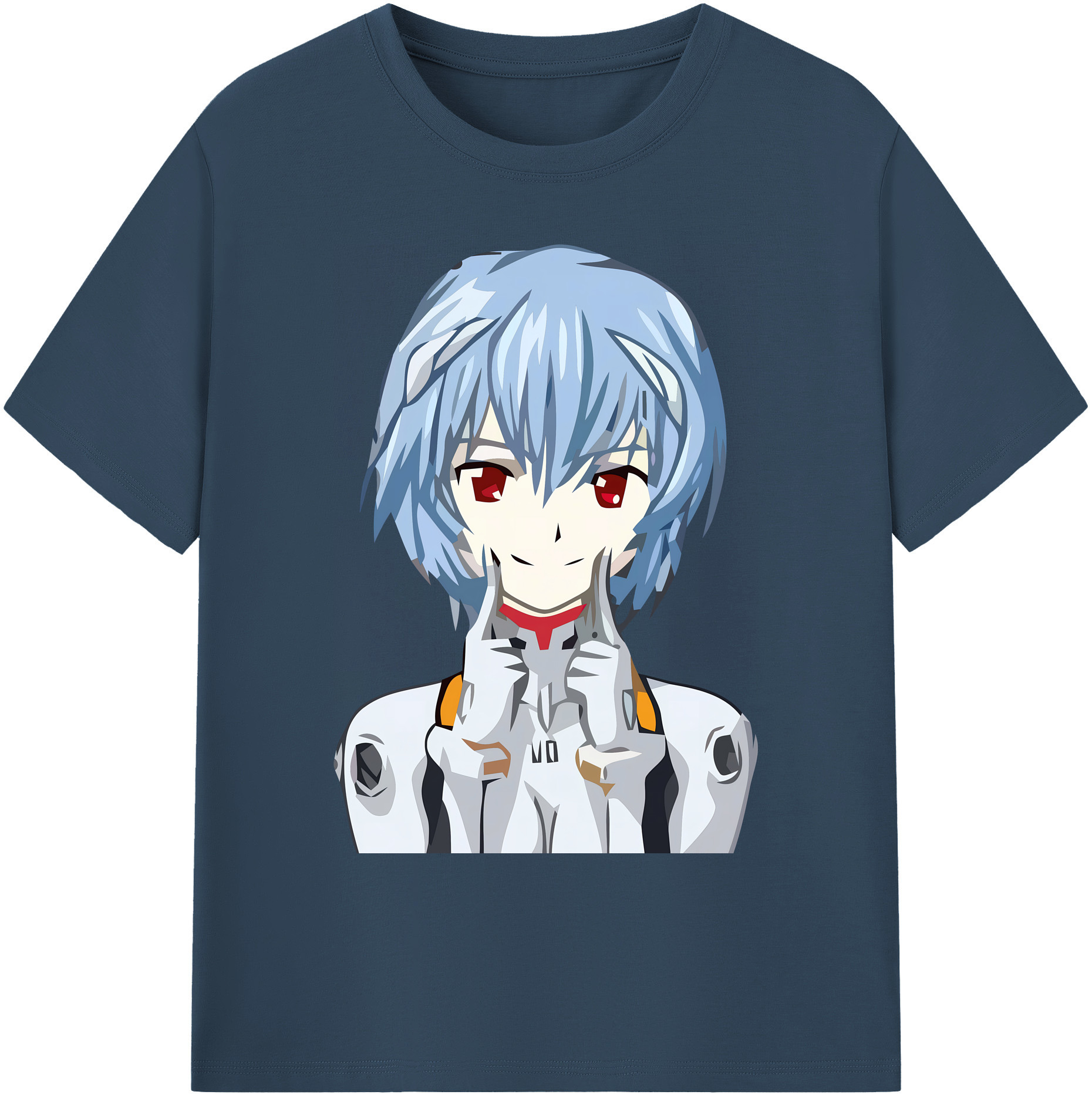 （画像用） EVA 新世紀エヴァンゲリオン 綿100％ メンズ半袖Tシャツ｜肌触りやわらか＆通気性