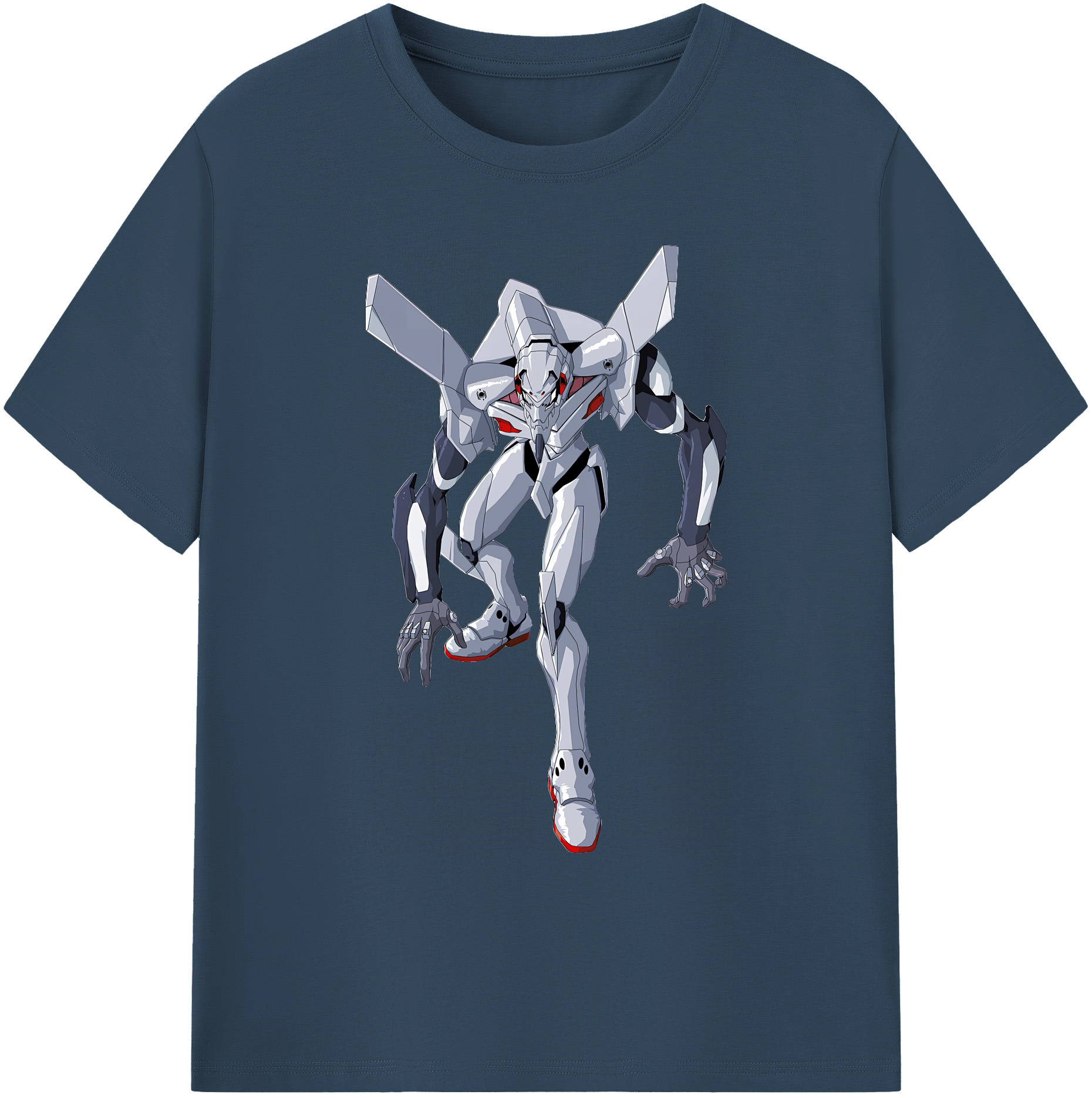 （画像用） EVA 新世紀エヴァンゲリオン 綿100％ メンズ半袖Tシャツ｜肌触りやわらか＆通気性