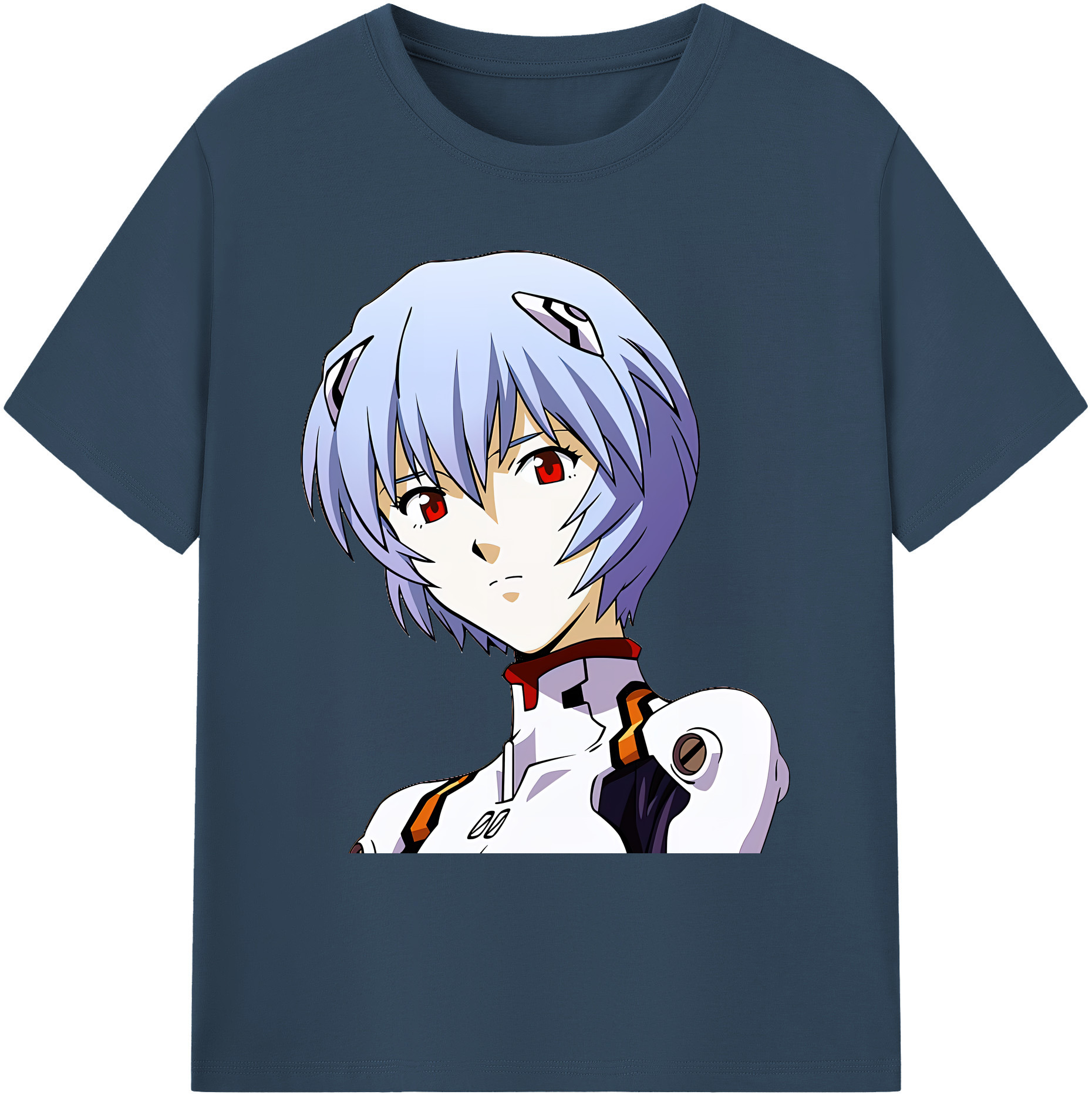 （画像用） EVA 新世紀エヴァンゲリオン 綿100％ メンズ半袖Tシャツ｜肌触りやわらか＆通気性