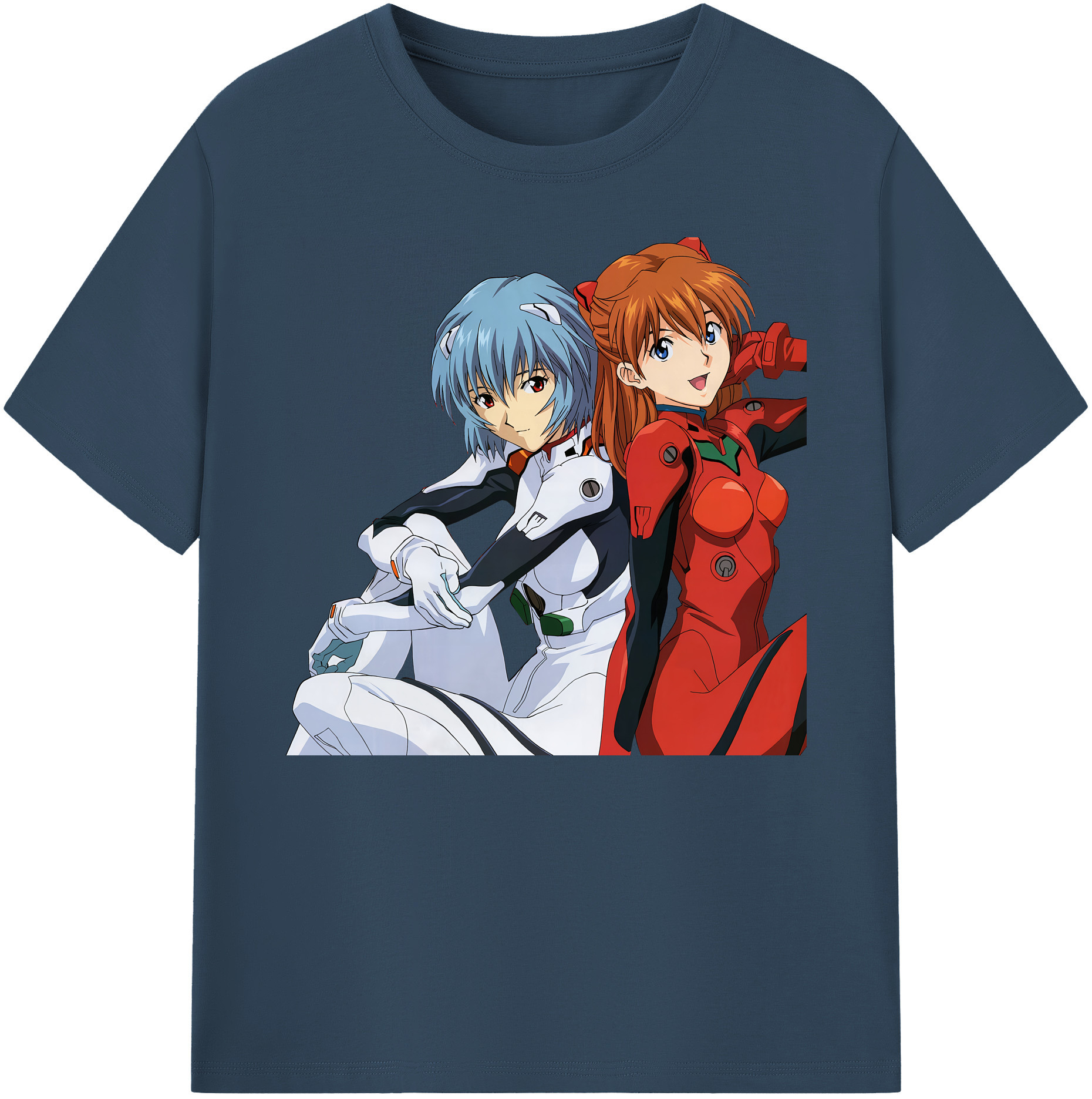 （画像用） EVA 新世紀エヴァンゲリオン 綿100％ メンズ半袖Tシャツ｜肌触りやわらか＆通気性