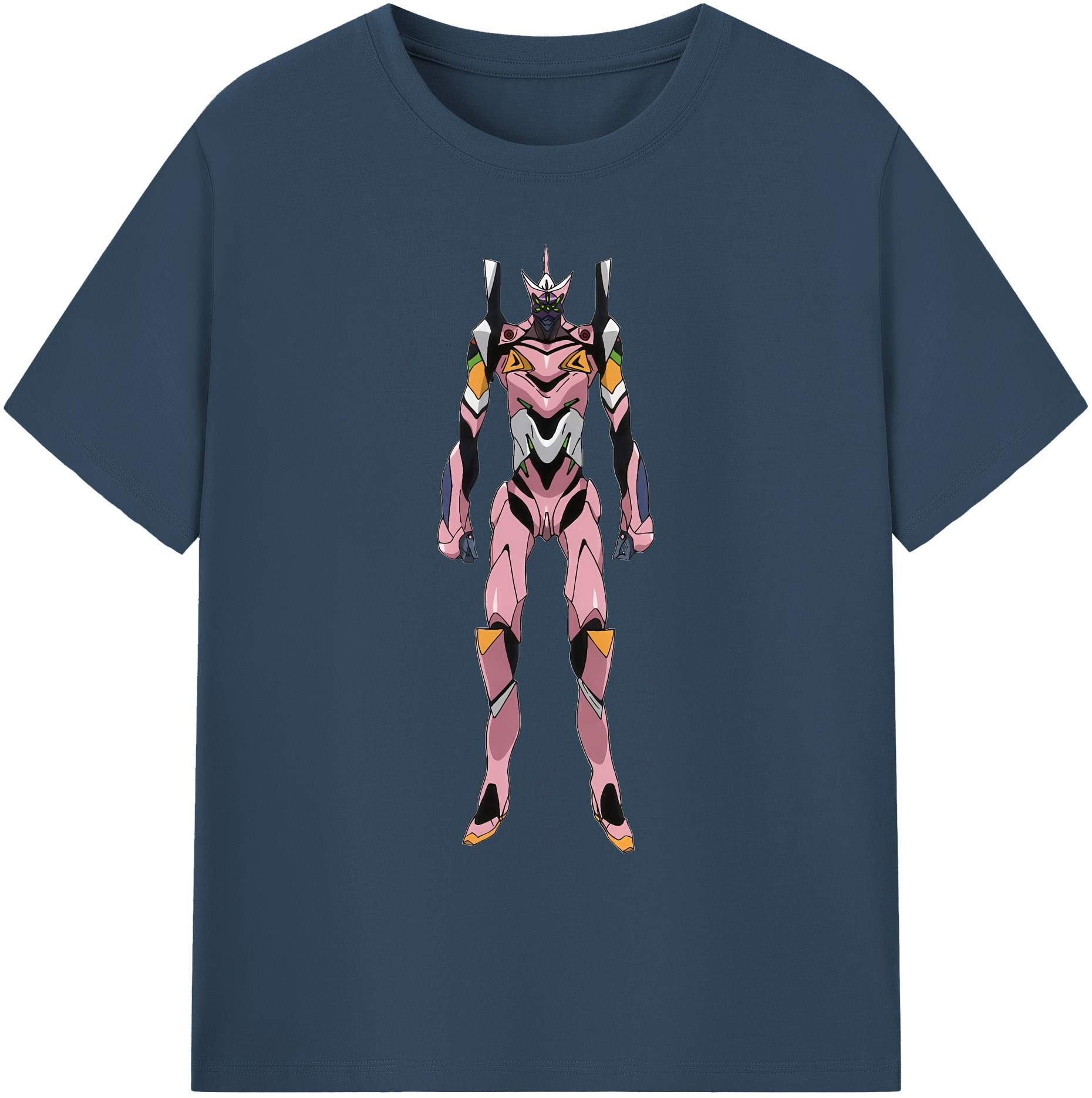 （画像用） EVA 新世紀エヴァンゲリオン 綿100％ メンズ半袖Tシャツ｜肌触りやわらか＆通気性