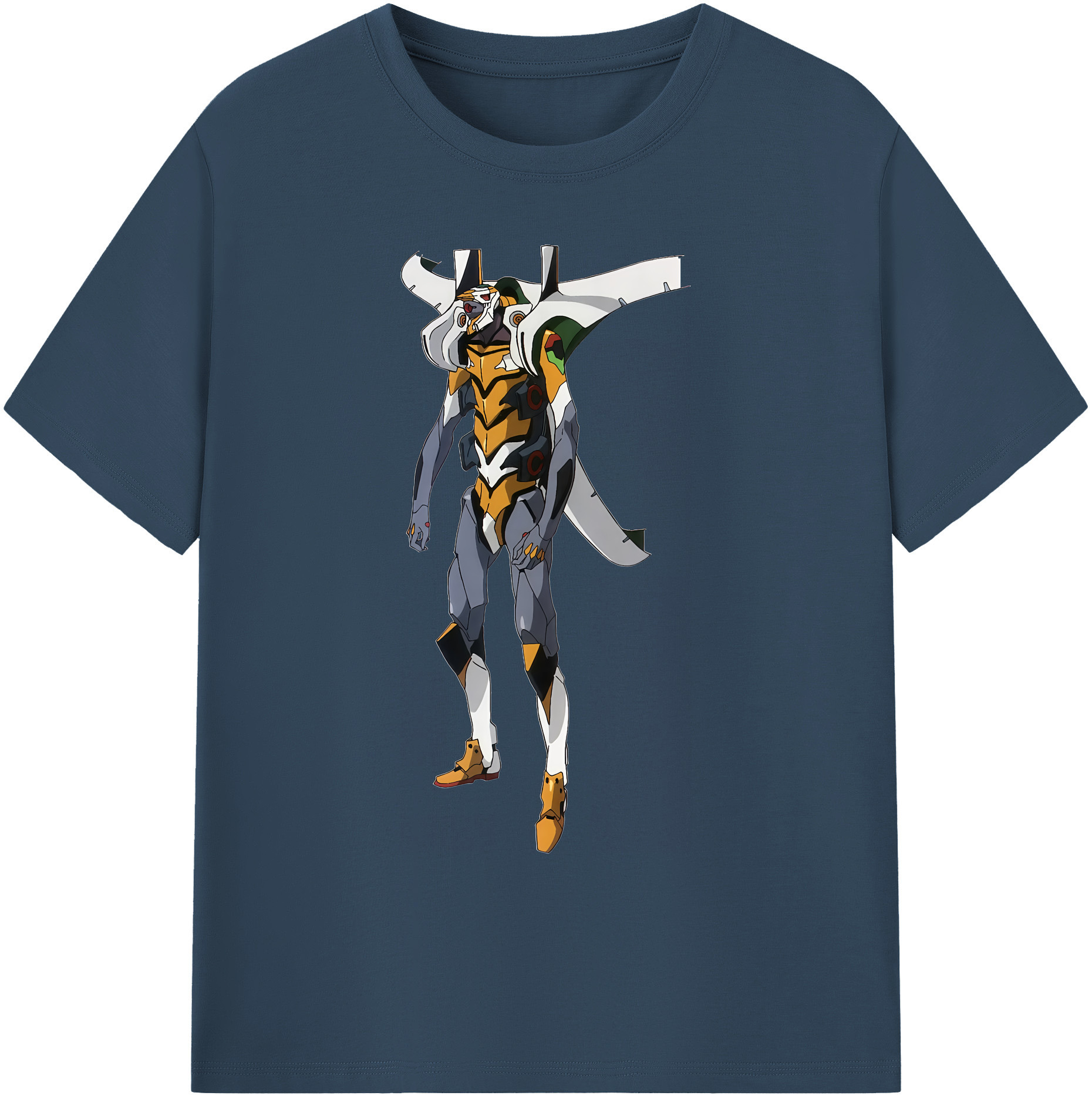 （画像用） EVA 新世紀エヴァンゲリオン 綿100％ メンズ半袖Tシャツ｜肌触りやわらか＆通気性