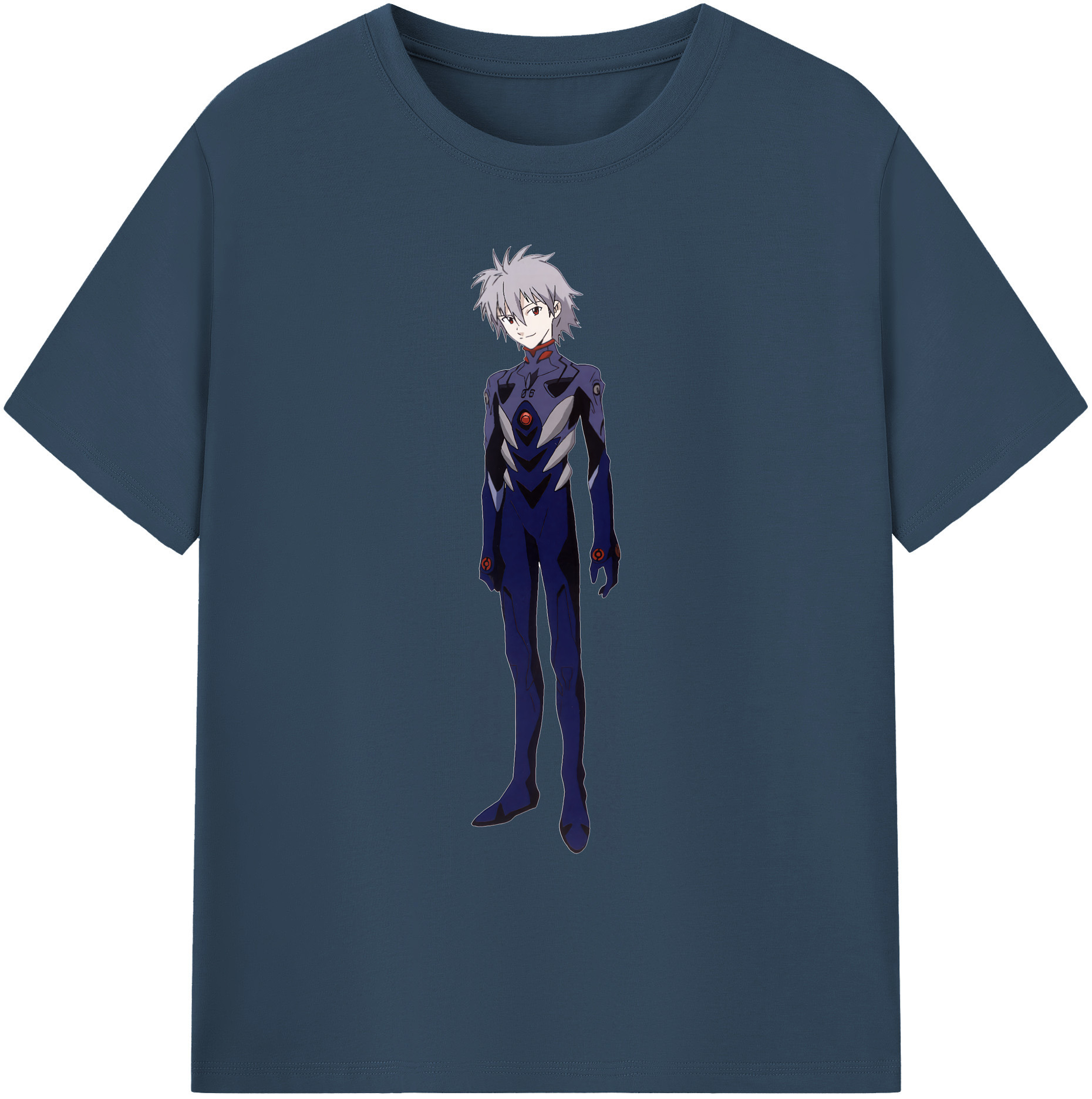 （画像用） EVA 新世紀エヴァンゲリオン 綿100％ メンズ半袖Tシャツ｜肌触りやわらか＆通気性