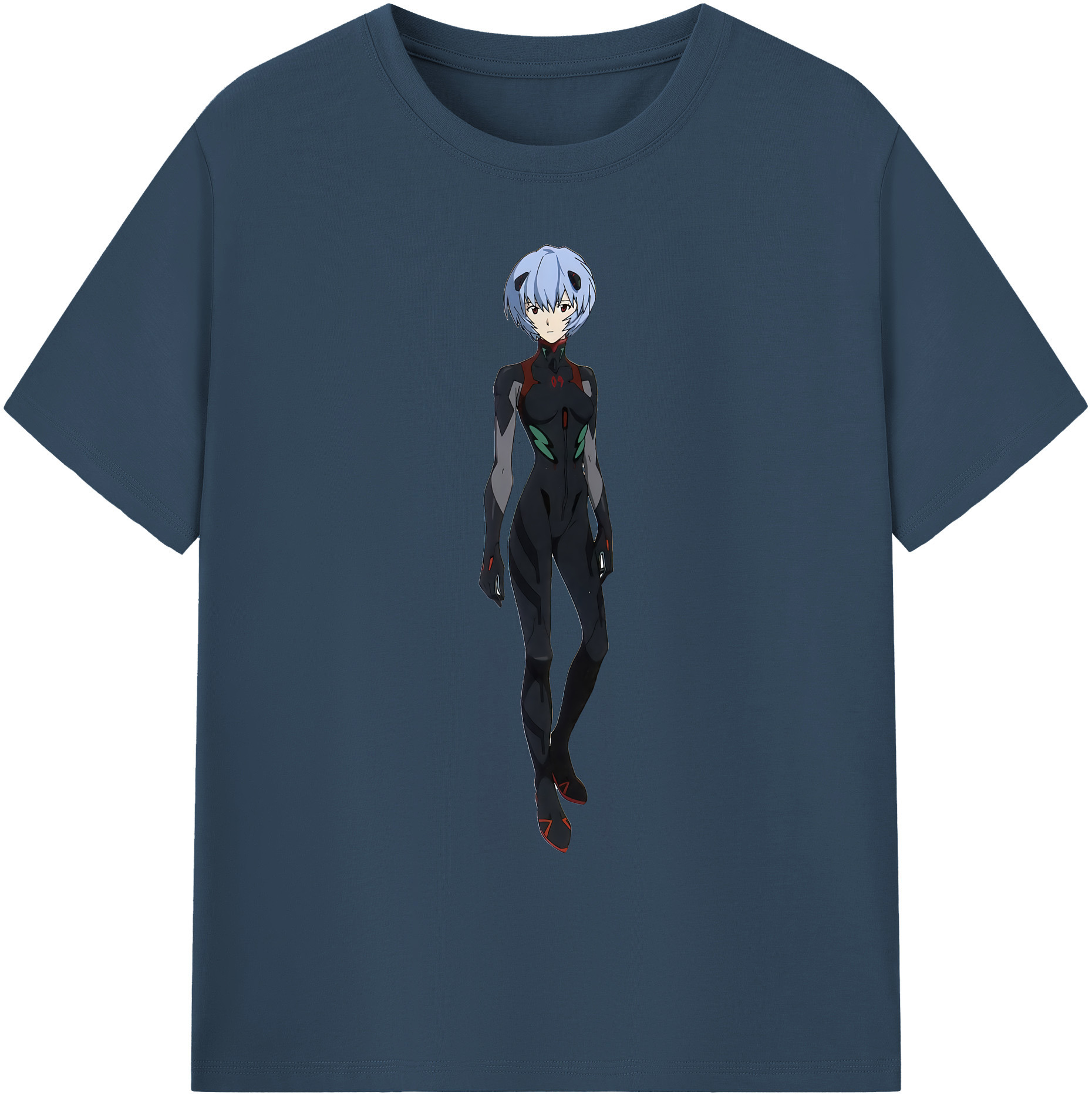 （画像用） EVA 新世紀エヴァンゲリオン 綿100％ メンズ半袖Tシャツ｜肌触りやわらか＆通気性