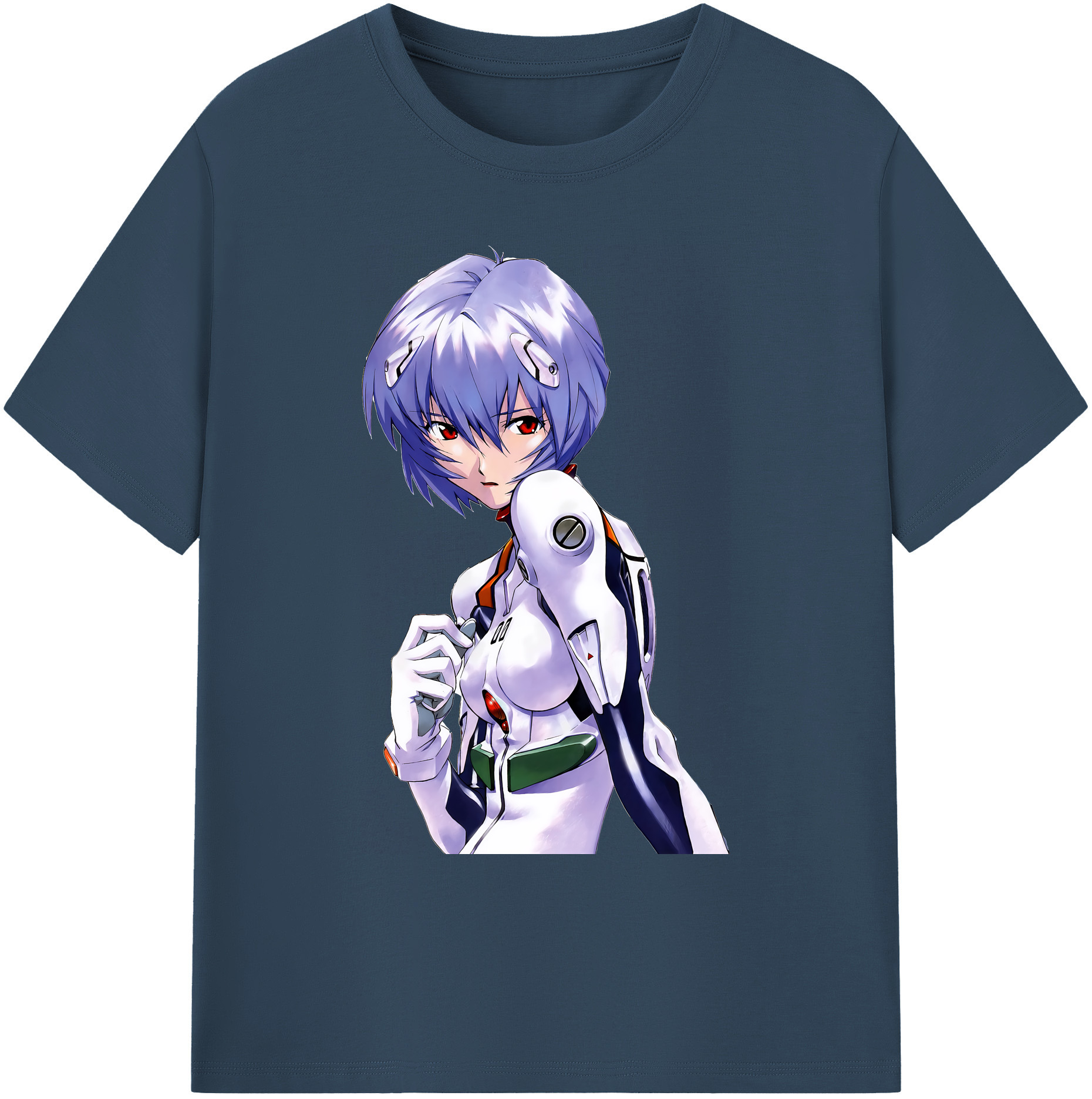 （画像用） EVA 新世紀エヴァンゲリオン 綿100％ メンズ半袖Tシャツ｜肌触りやわらか＆通気性