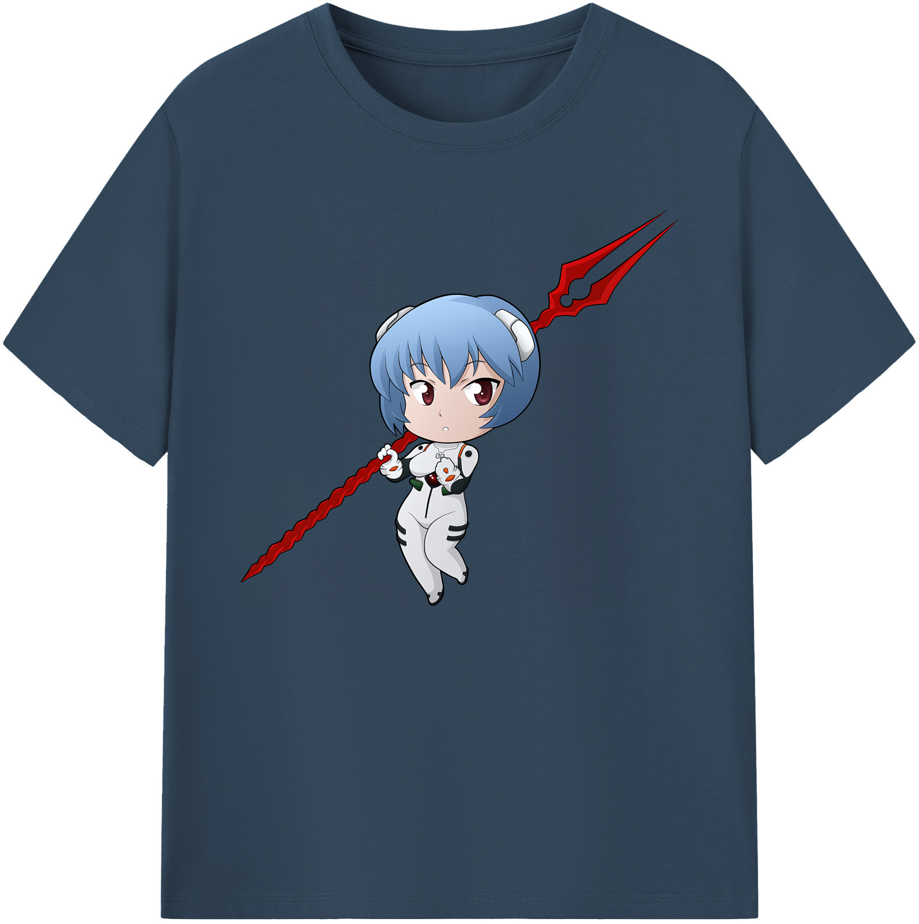 （画像用） EVA 新世紀エヴァンゲリオン 綿100％ メンズ半袖Tシャツ｜肌触りやわらか＆通気性