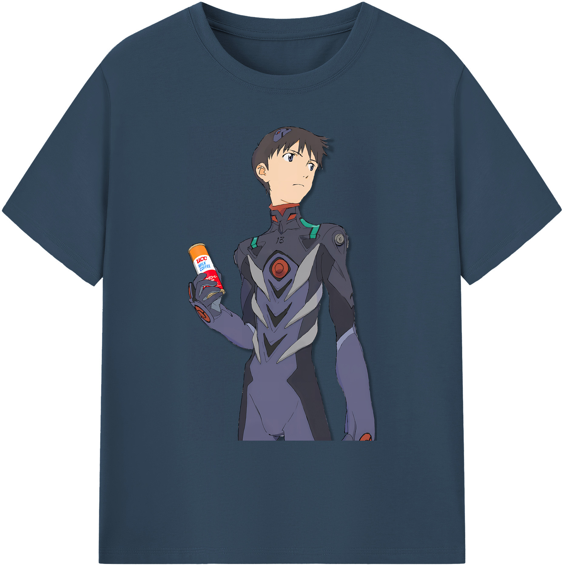 （画像用） EVA 新世紀エヴァンゲリオン 綿100％ メンズ半袖Tシャツ｜肌触りやわらか＆通気性