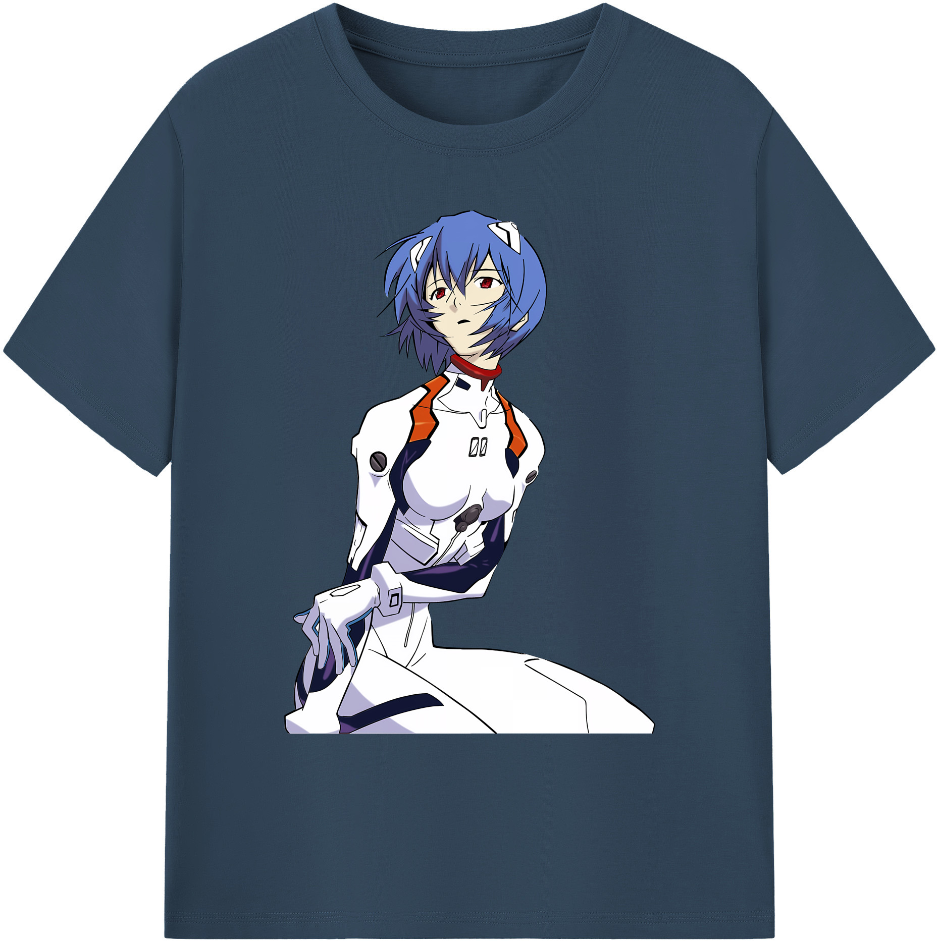 （画像用） EVA 新世紀エヴァンゲリオン 綿100％ メンズ半袖Tシャツ｜肌触りやわらか＆通気性