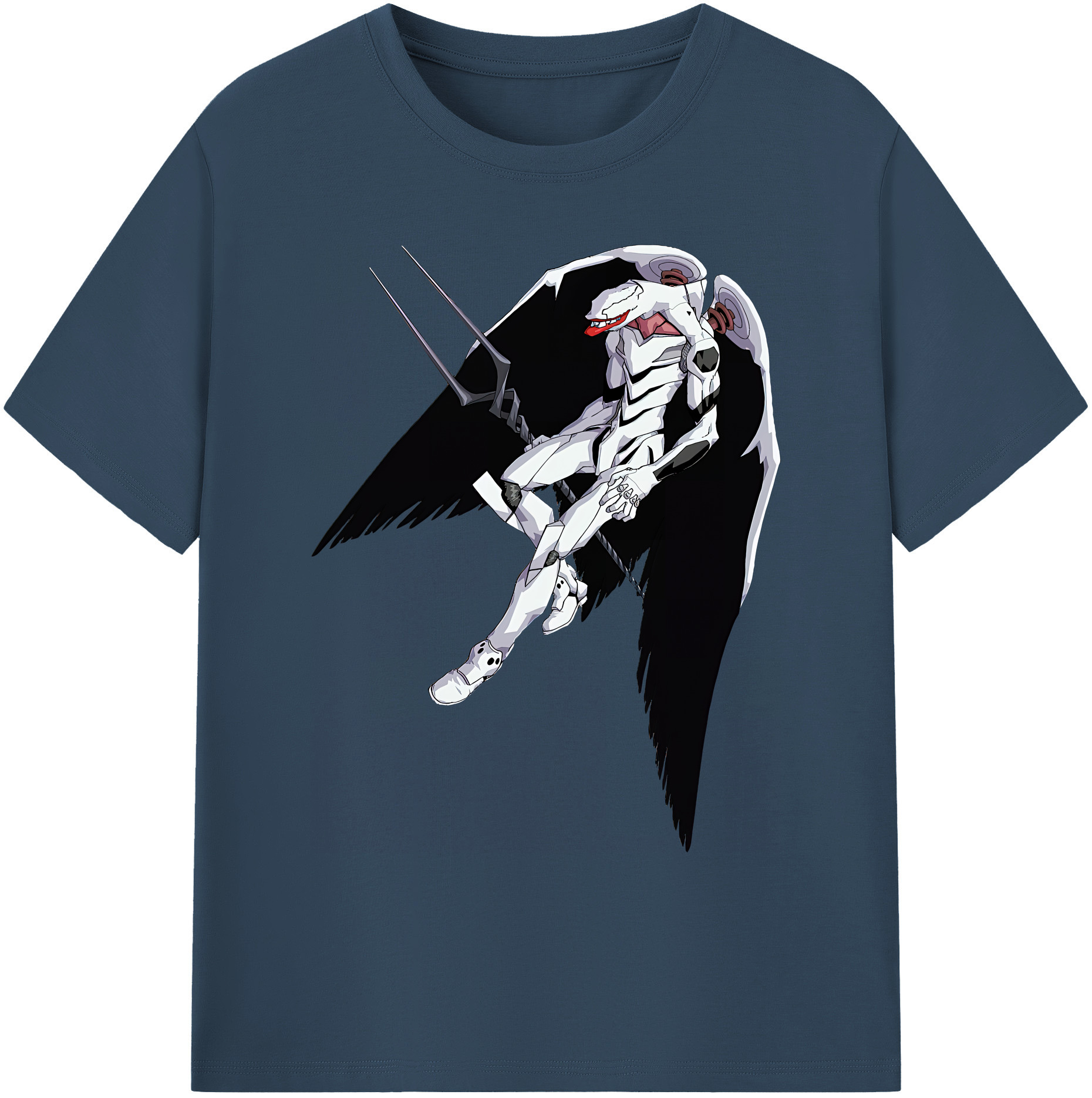 （画像用） EVA 新世紀エヴァンゲリオン 綿100％ メンズ半袖Tシャツ｜肌触りやわらか＆通気性