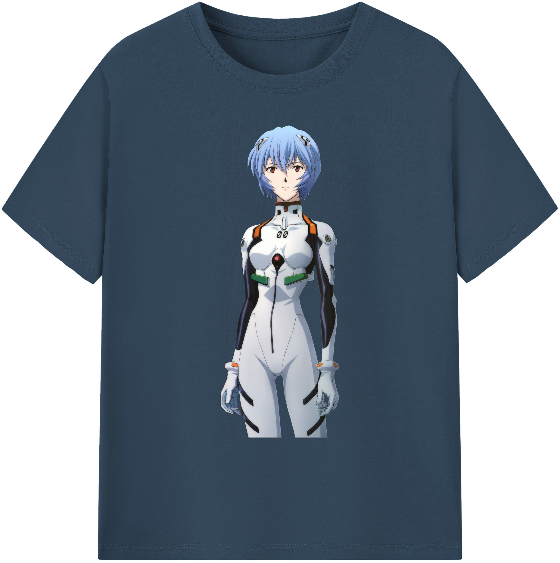 （画像用） EVA 新世紀エヴァンゲリオン 綿100％ メンズ半袖Tシャツ｜肌触りやわらか＆通気性