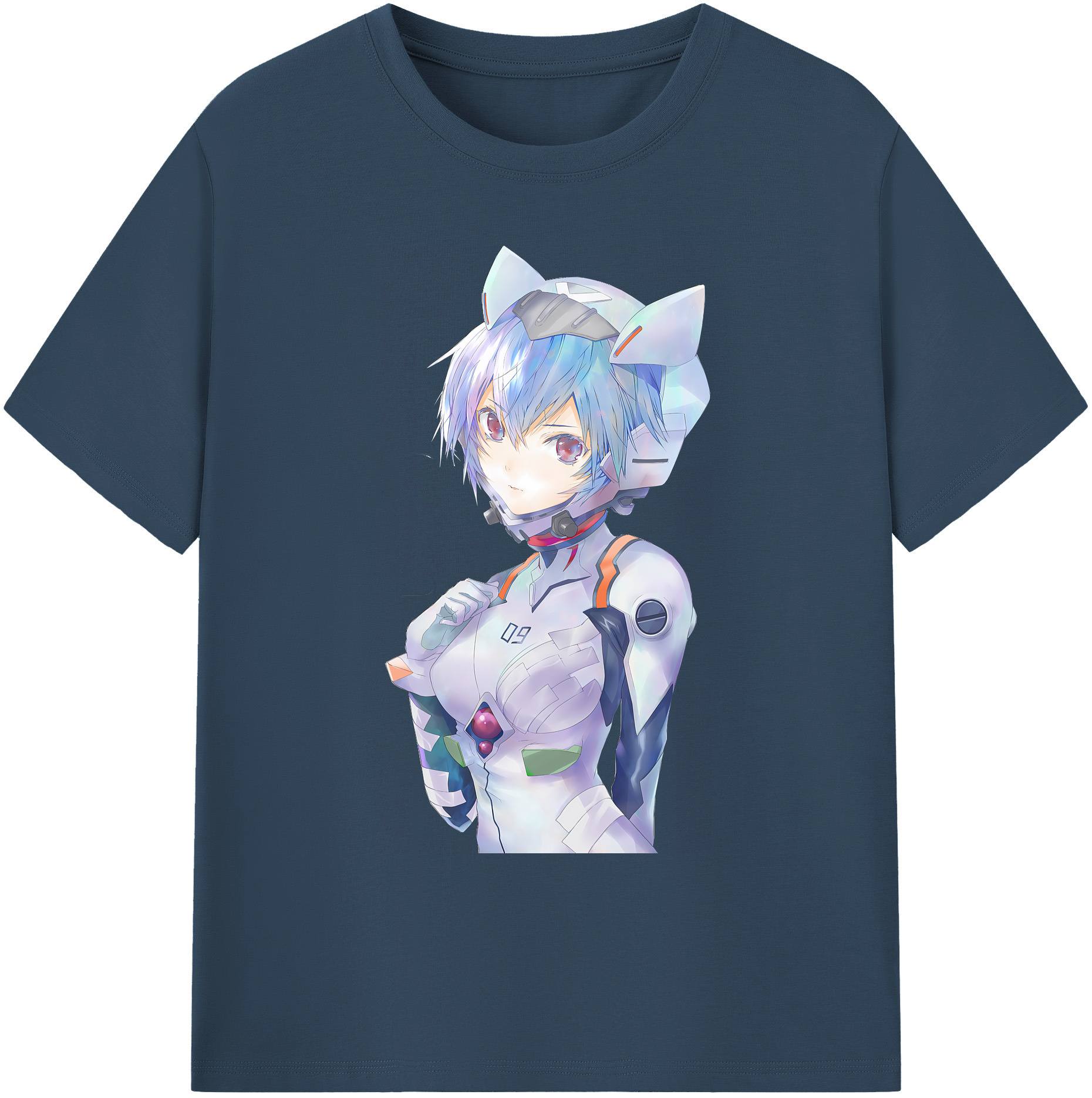 （画像用） EVA 新世紀エヴァンゲリオン 綿100％ メンズ半袖Tシャツ｜肌触りやわらか＆通気性