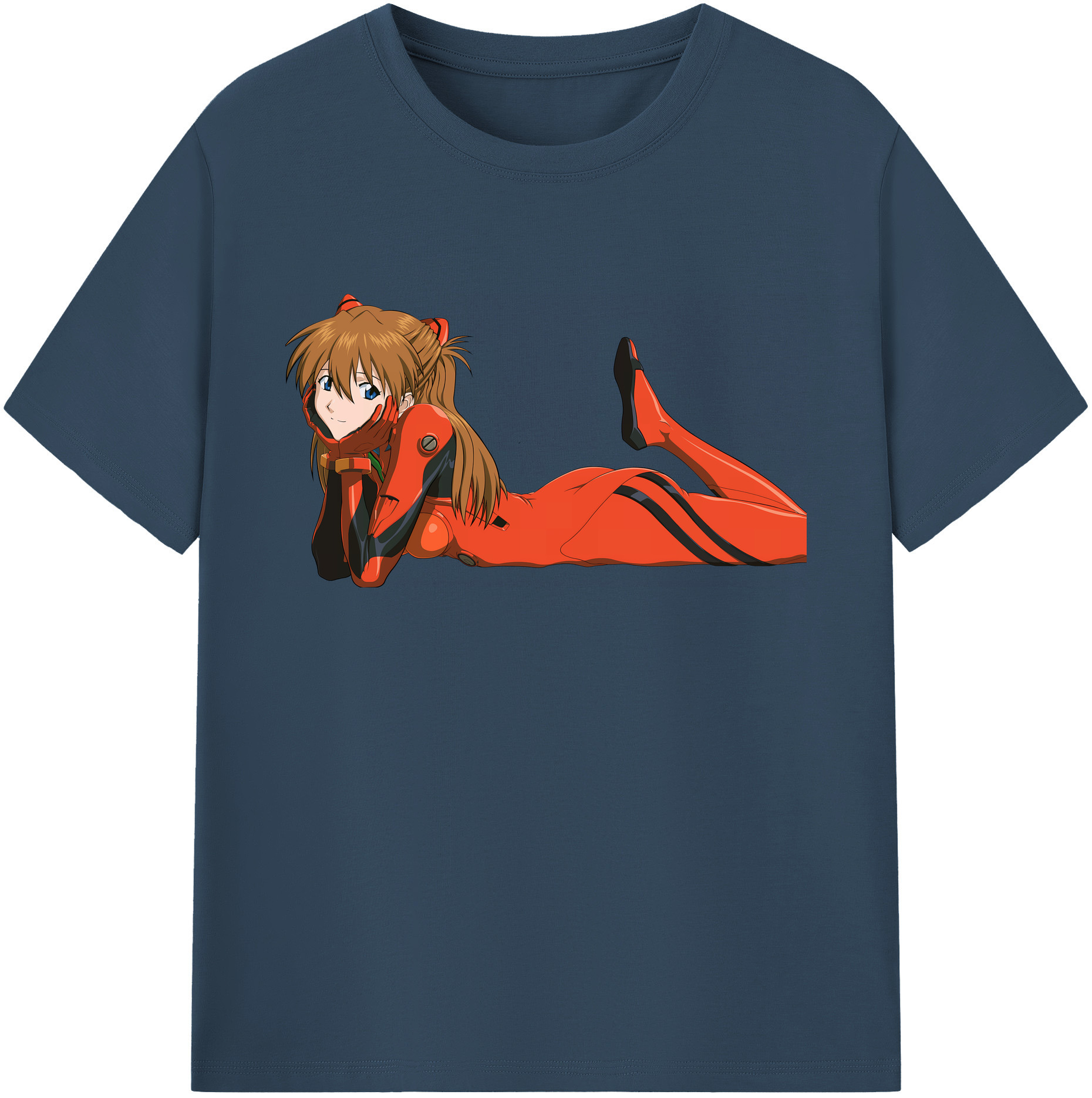 （画像用） EVA 新世紀エヴァンゲリオン 綿100％ メンズ半袖Tシャツ｜肌触りやわらか＆通気性