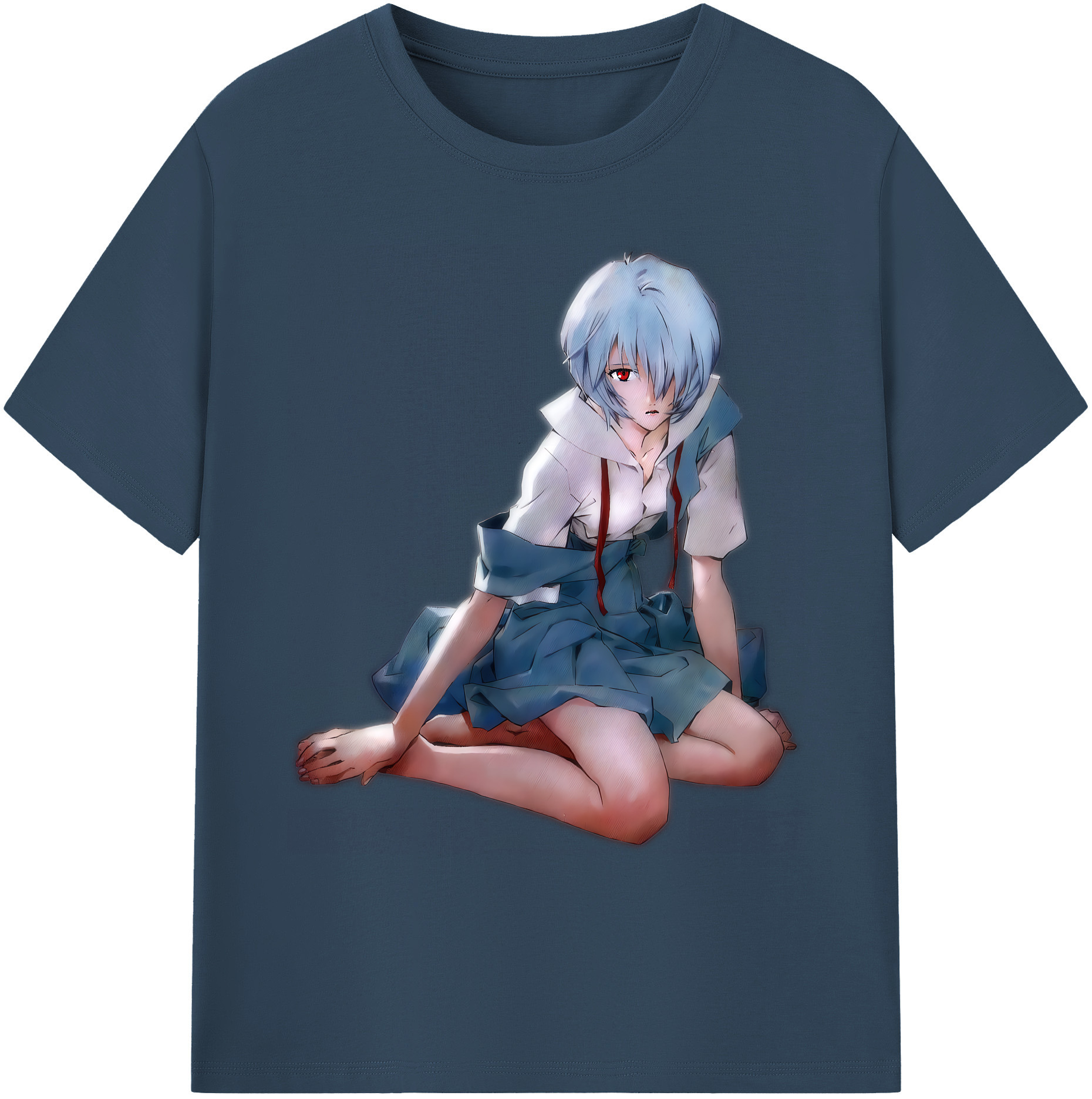 （画像用） EVA 新世紀エヴァンゲリオン 綿100％ メンズ半袖Tシャツ｜肌触りやわらか＆通気性