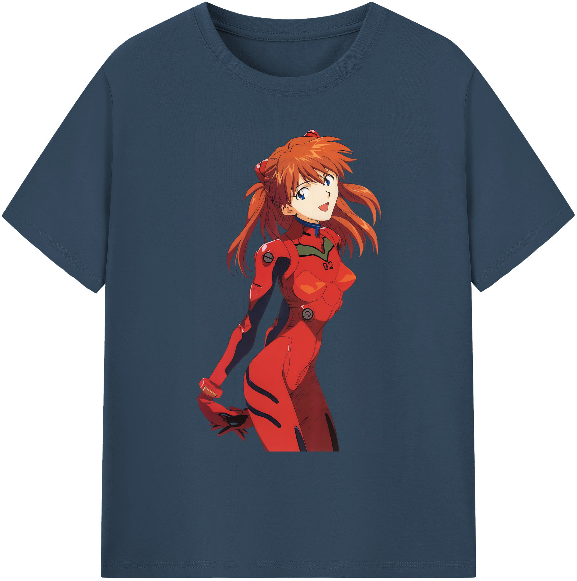 （画像用） EVA 新世紀エヴァンゲリオン 綿100％ メンズ半袖Tシャツ｜肌触りやわらか＆通気性