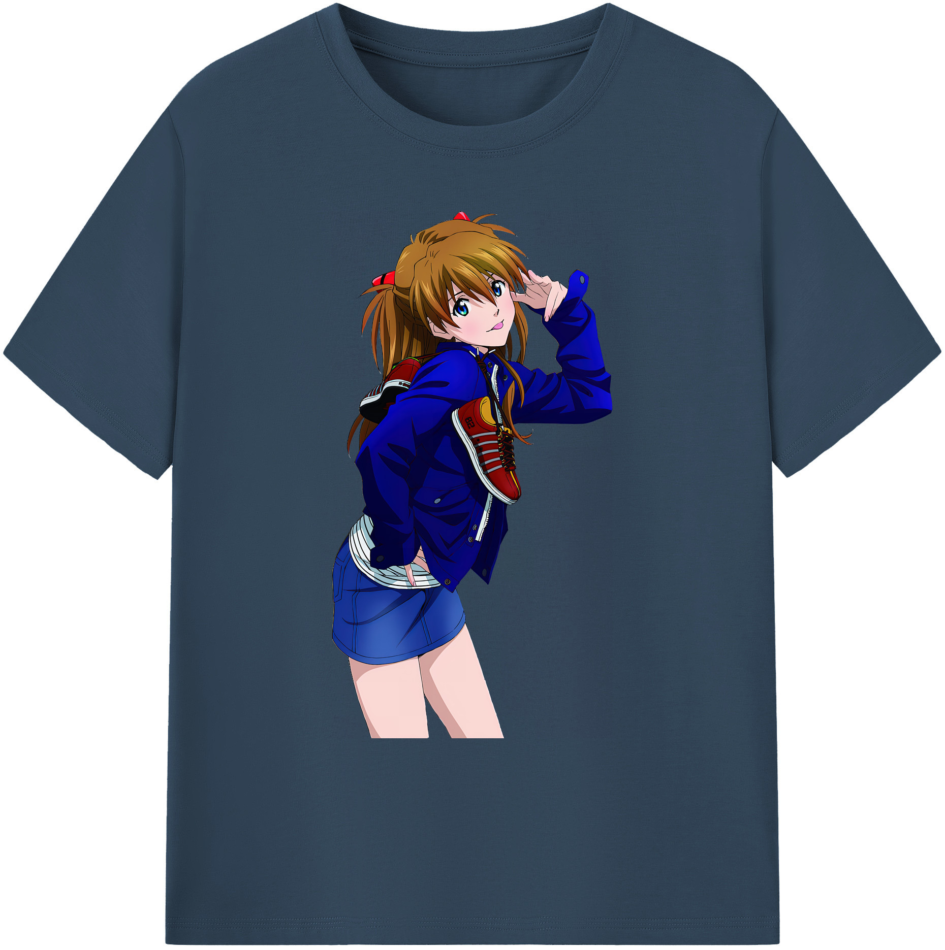 （画像用） EVA 新世紀エヴァンゲリオン 綿100％ メンズ半袖Tシャツ｜肌触りやわらか＆通気性