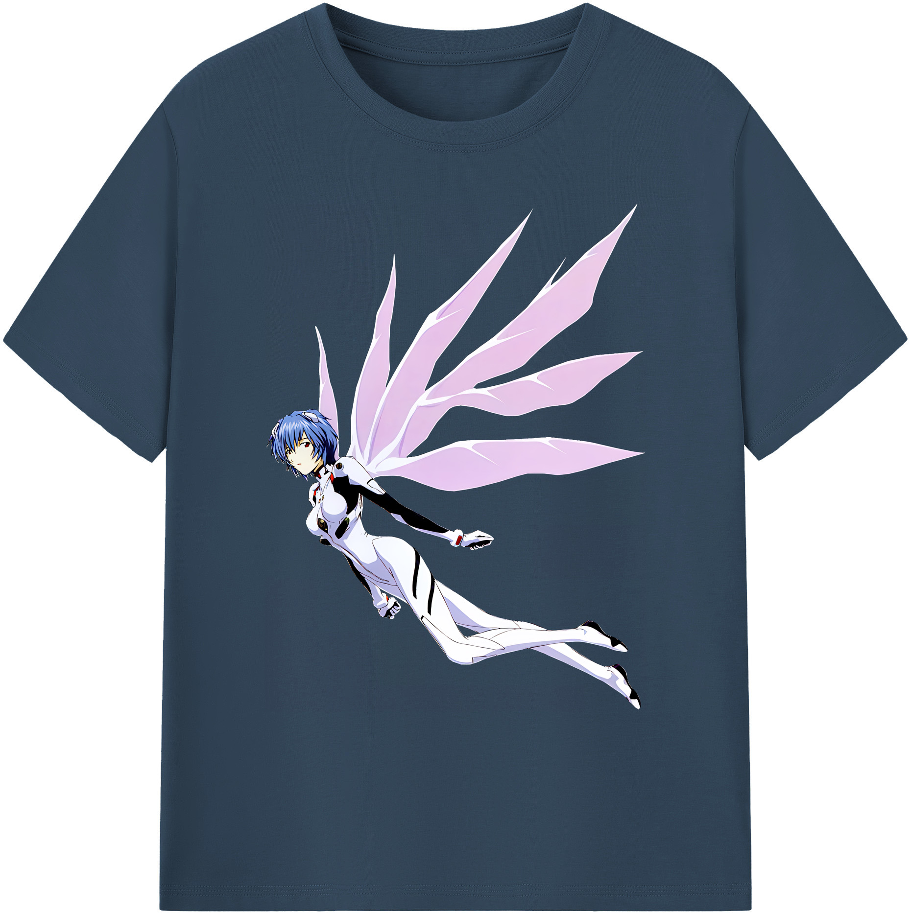 （画像用） EVA 新世紀エヴァンゲリオン 綿100％ メンズ半袖Tシャツ｜肌触りやわらか＆通気性