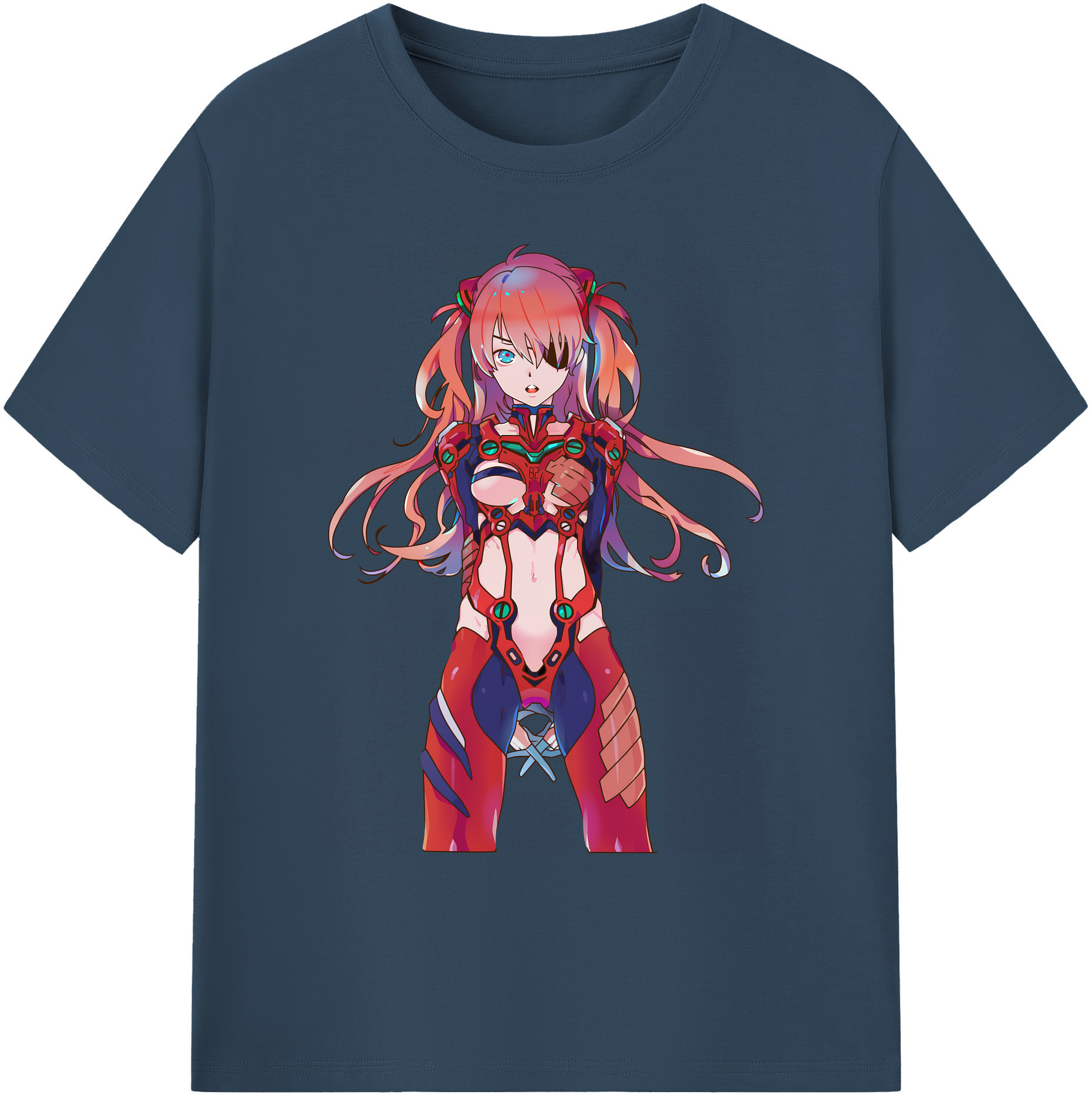 （画像用） EVA 新世紀エヴァンゲリオン 綿100％ メンズ半袖Tシャツ｜肌触りやわらか＆通気性