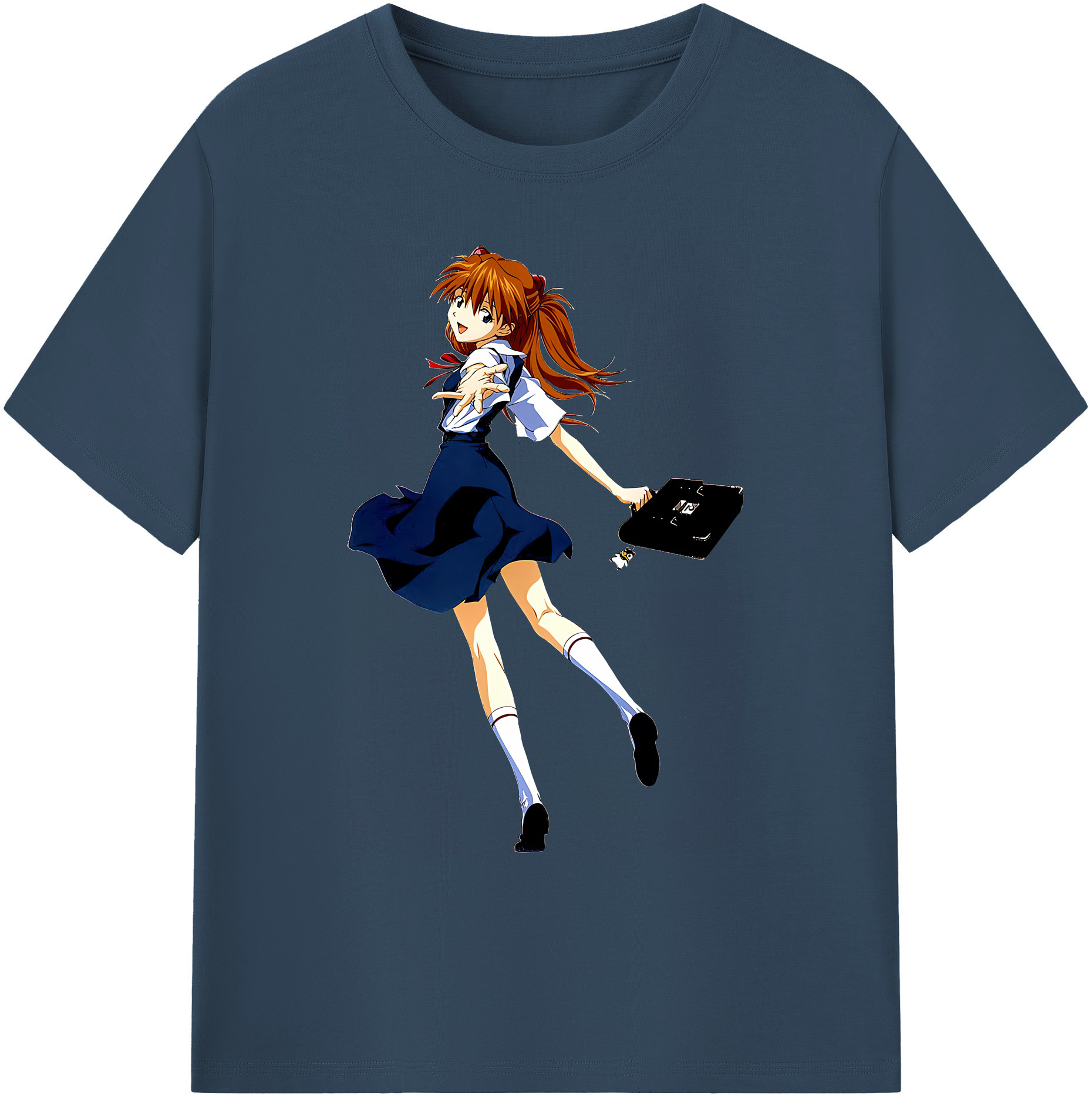（画像用） EVA 新世紀エヴァンゲリオン 綿100％ メンズ半袖Tシャツ｜肌触りやわらか＆通気性