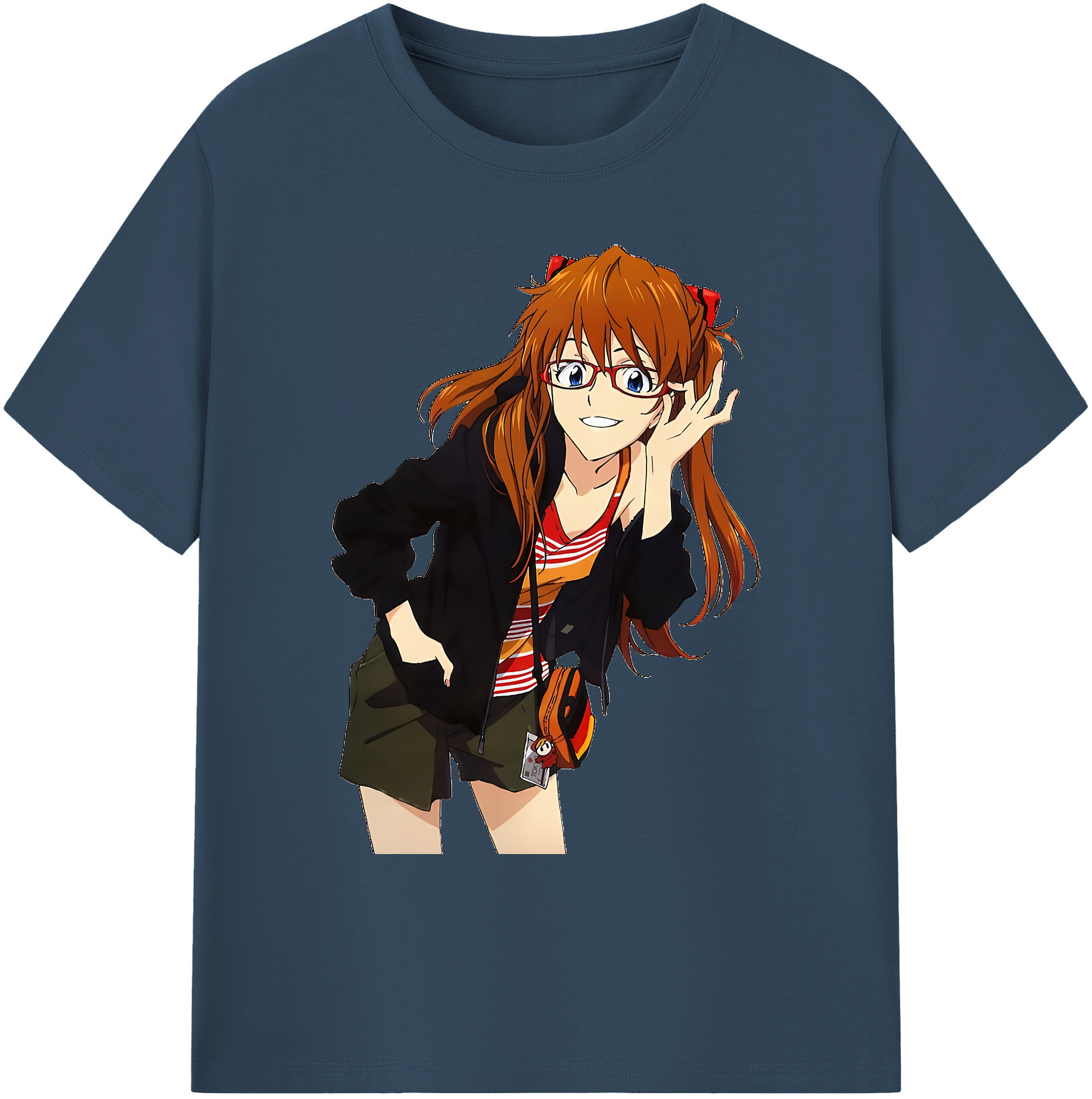 （画像用） EVA 新世紀エヴァンゲリオン 綿100％ メンズ半袖Tシャツ｜肌触りやわらか＆通気性