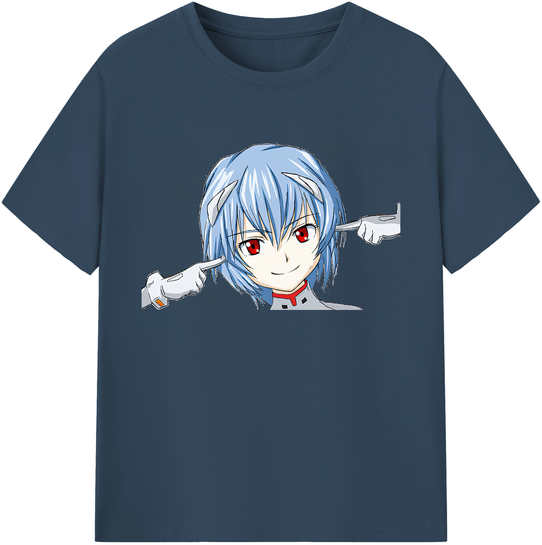 （画像用） EVA 新世紀エヴァンゲリオン 綿100％ メンズ半袖Tシャツ｜肌触りやわらか＆通気性