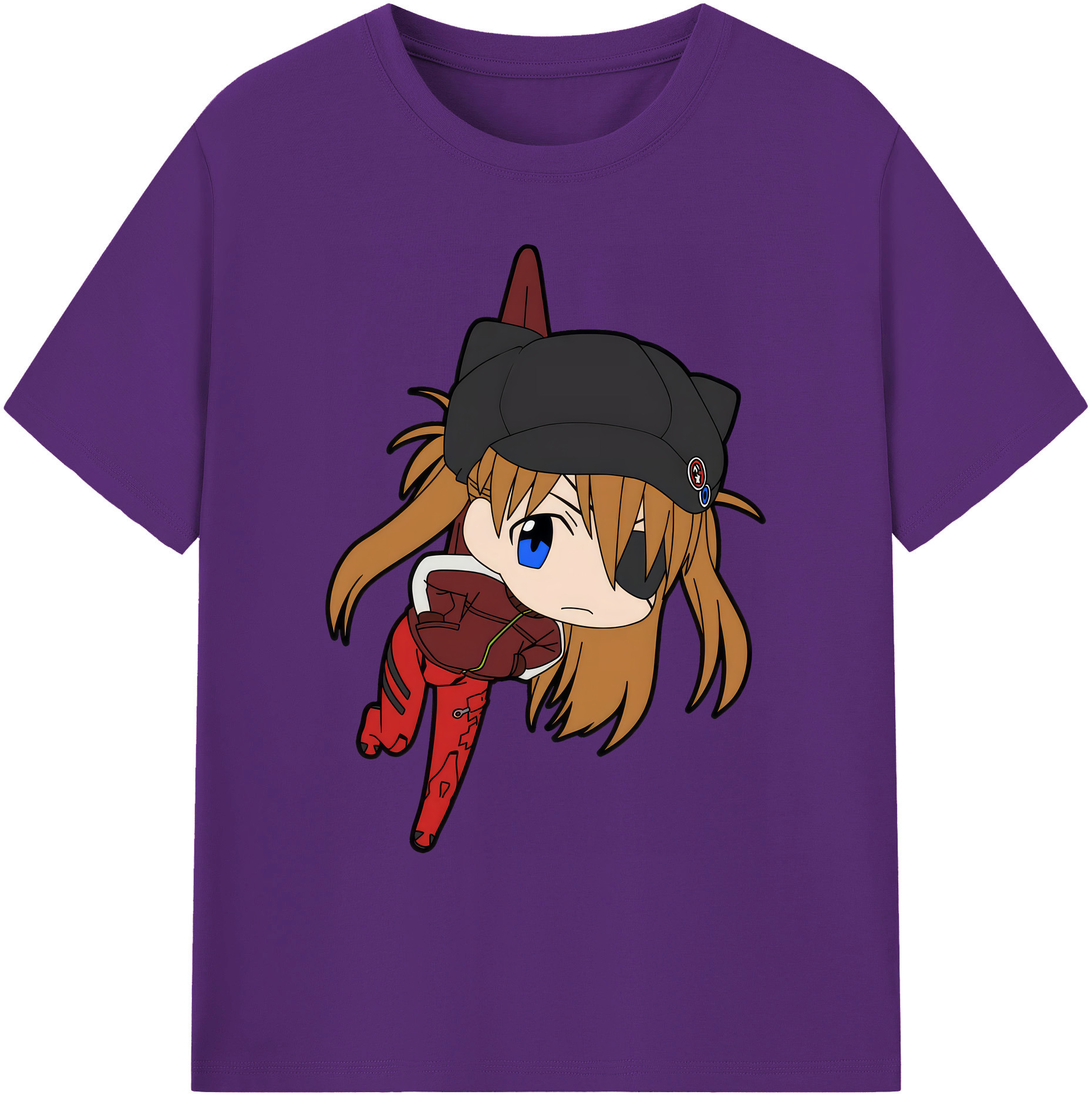 （画像用） EVA 新世紀エヴァンゲリオン 綿100％ メンズ半袖Tシャツ｜肌触りやわらか＆通気性
