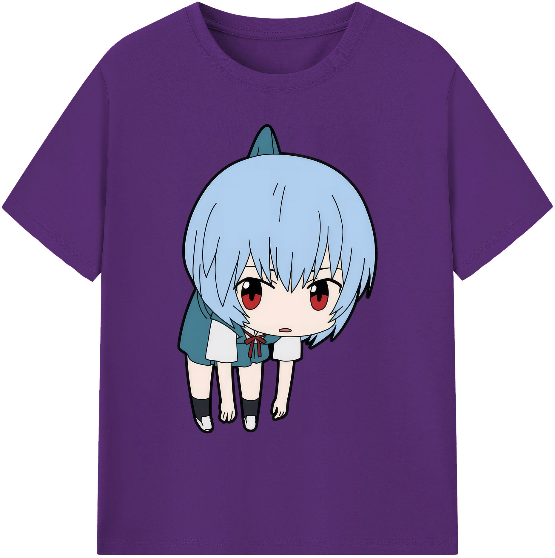 （画像用） EVA 新世紀エヴァンゲリオン 綿100％ メンズ半袖Tシャツ｜肌触りやわらか＆通気性