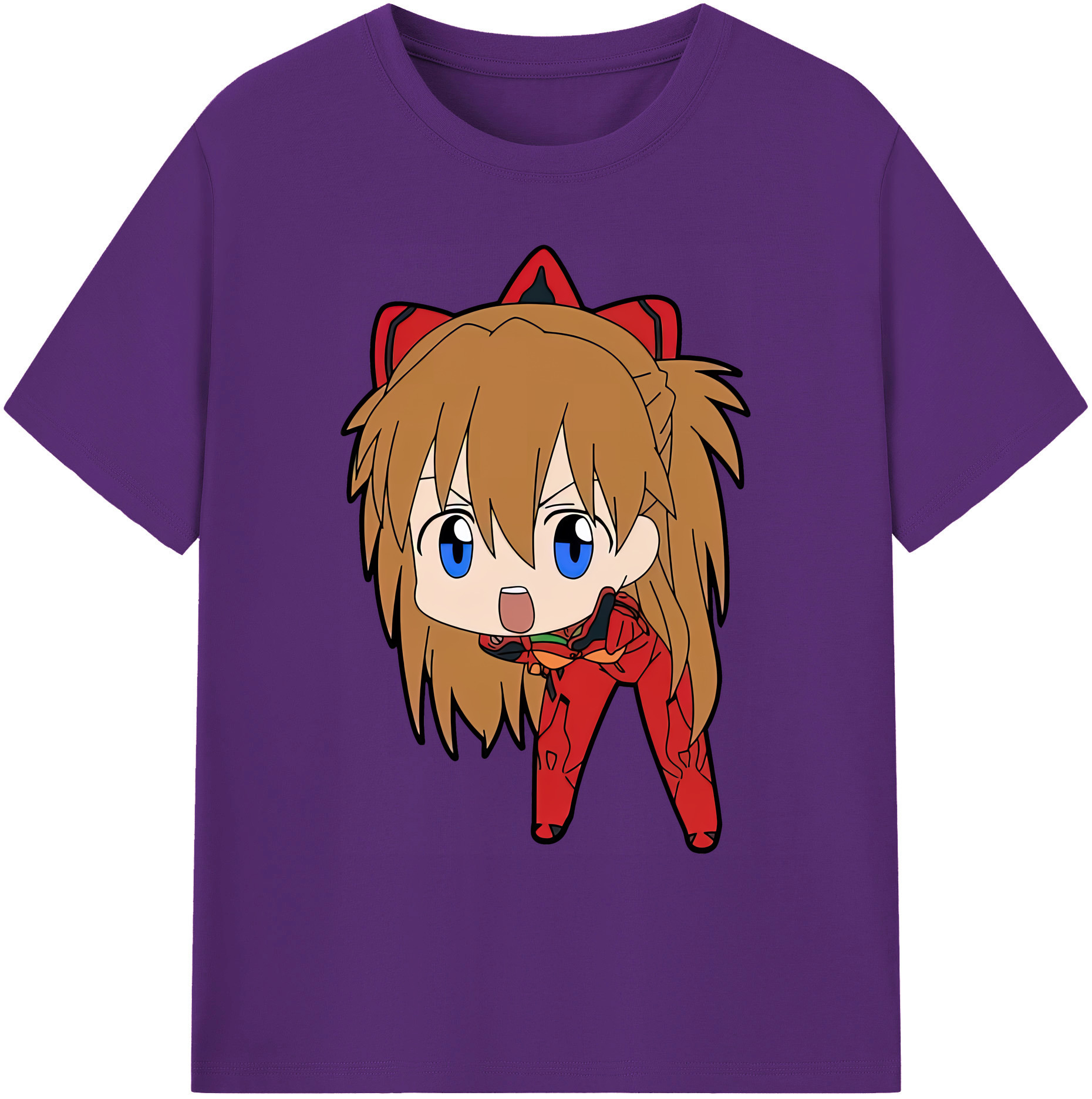 （画像用） EVA 新世紀エヴァンゲリオン 綿100％ メンズ半袖Tシャツ｜肌触りやわらか＆通気性