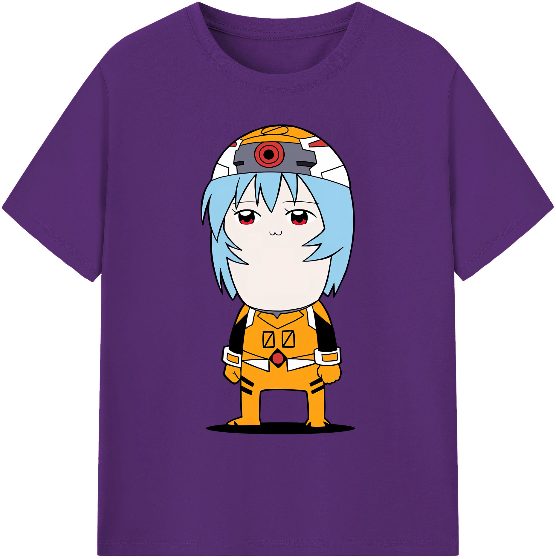 （画像用） EVA 新世紀エヴァンゲリオン 綿100％ メンズ半袖Tシャツ｜肌触りやわらか＆通気性