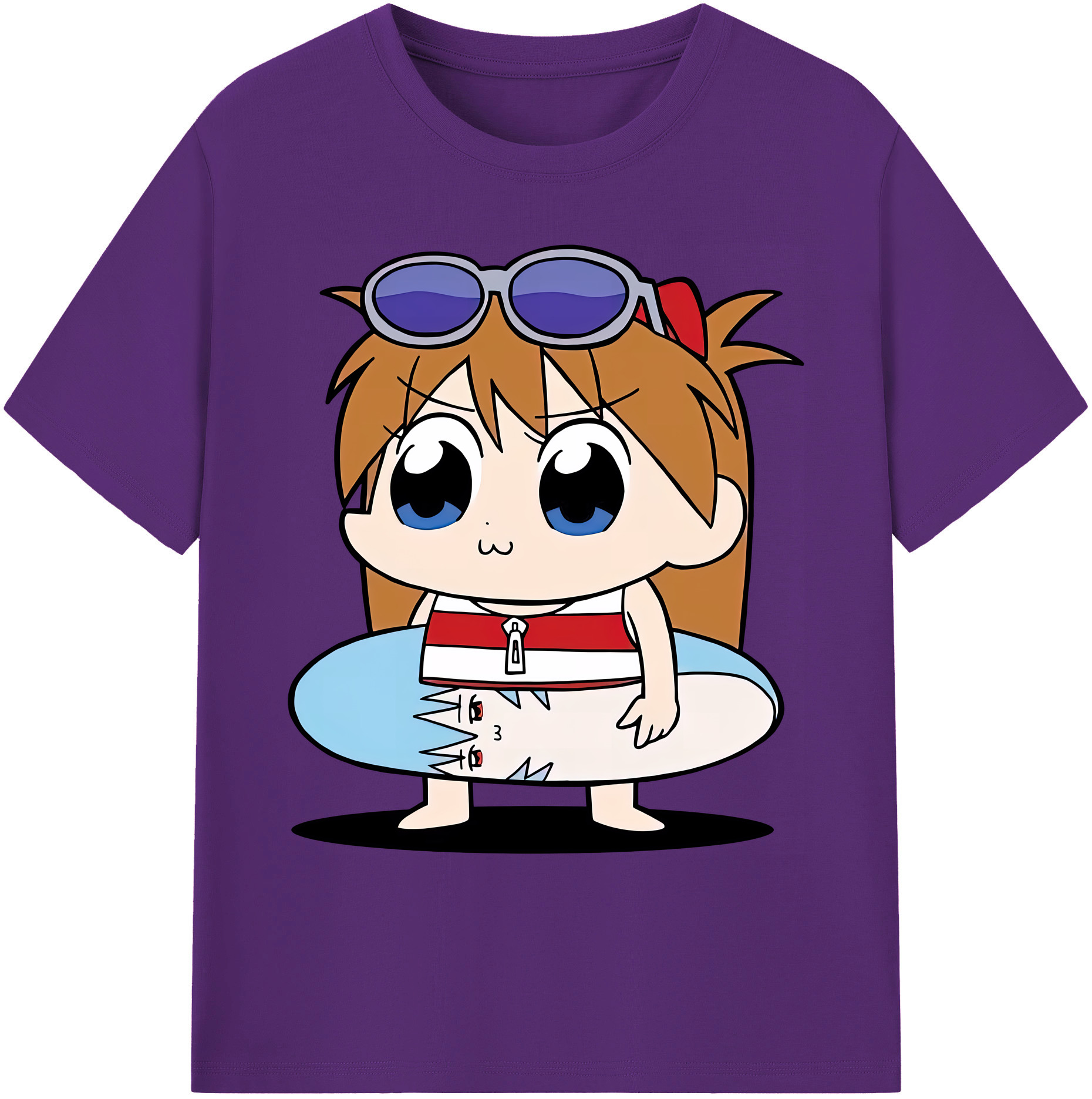 （画像用） EVA 新世紀エヴァンゲリオン 綿100％ メンズ半袖Tシャツ｜肌触りやわらか＆通気性