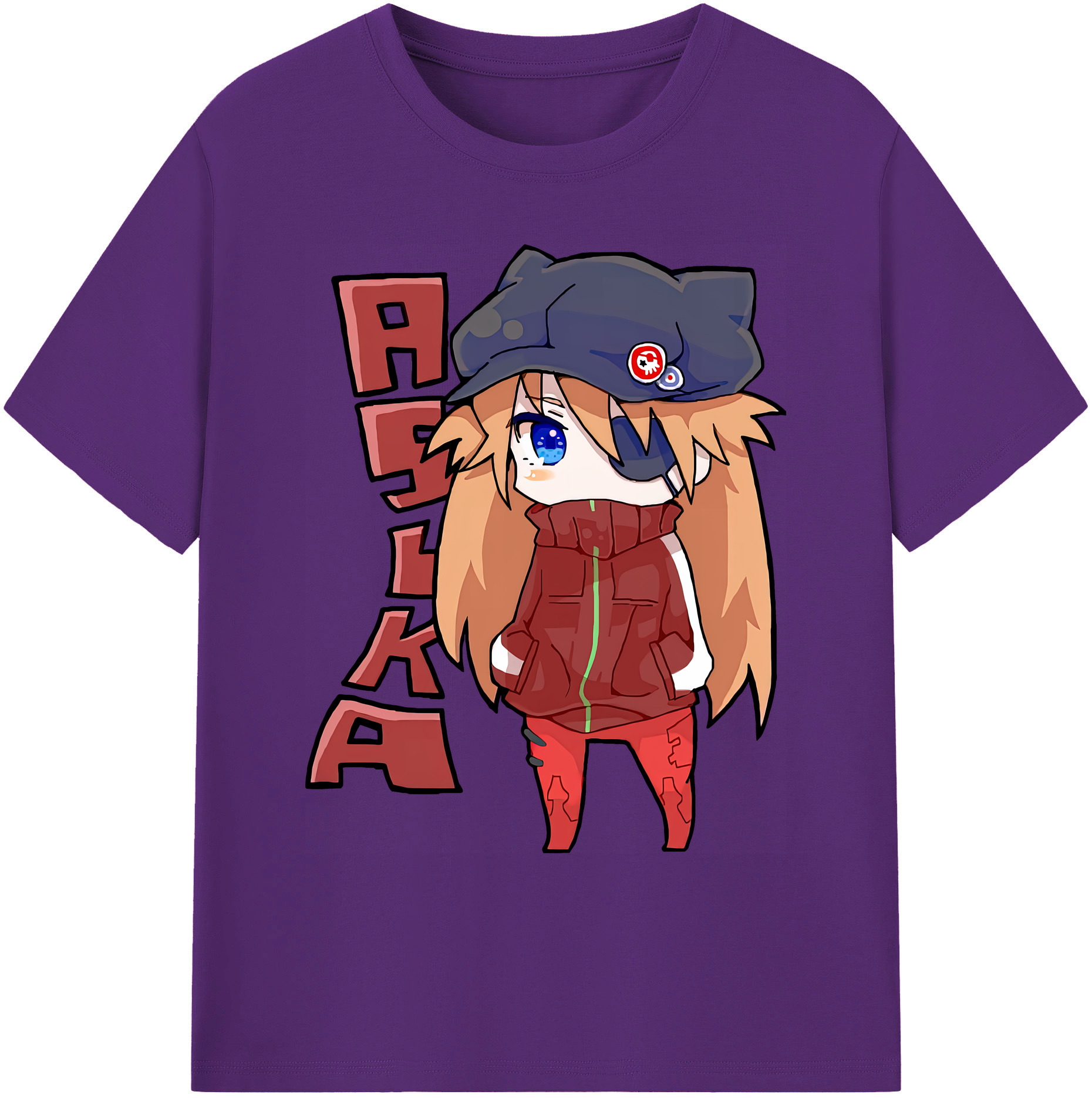 （画像用） EVA 新世紀エヴァンゲリオン 綿100％ メンズ半袖Tシャツ｜肌触りやわらか＆通気性