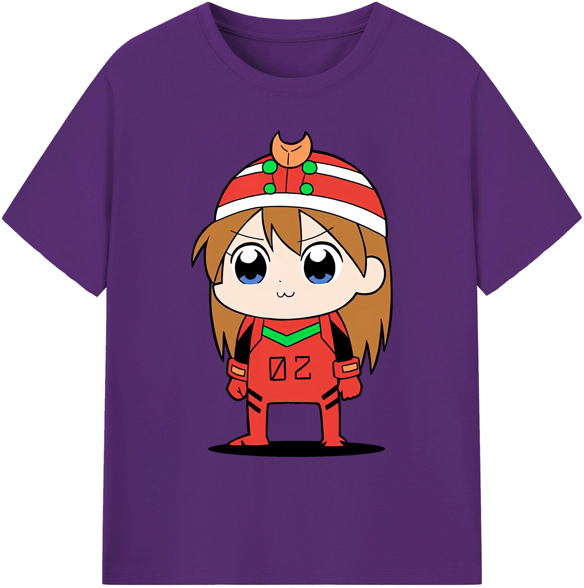 （画像用） EVA 新世紀エヴァンゲリオン 綿100％ メンズ半袖Tシャツ｜肌触りやわらか＆通気性