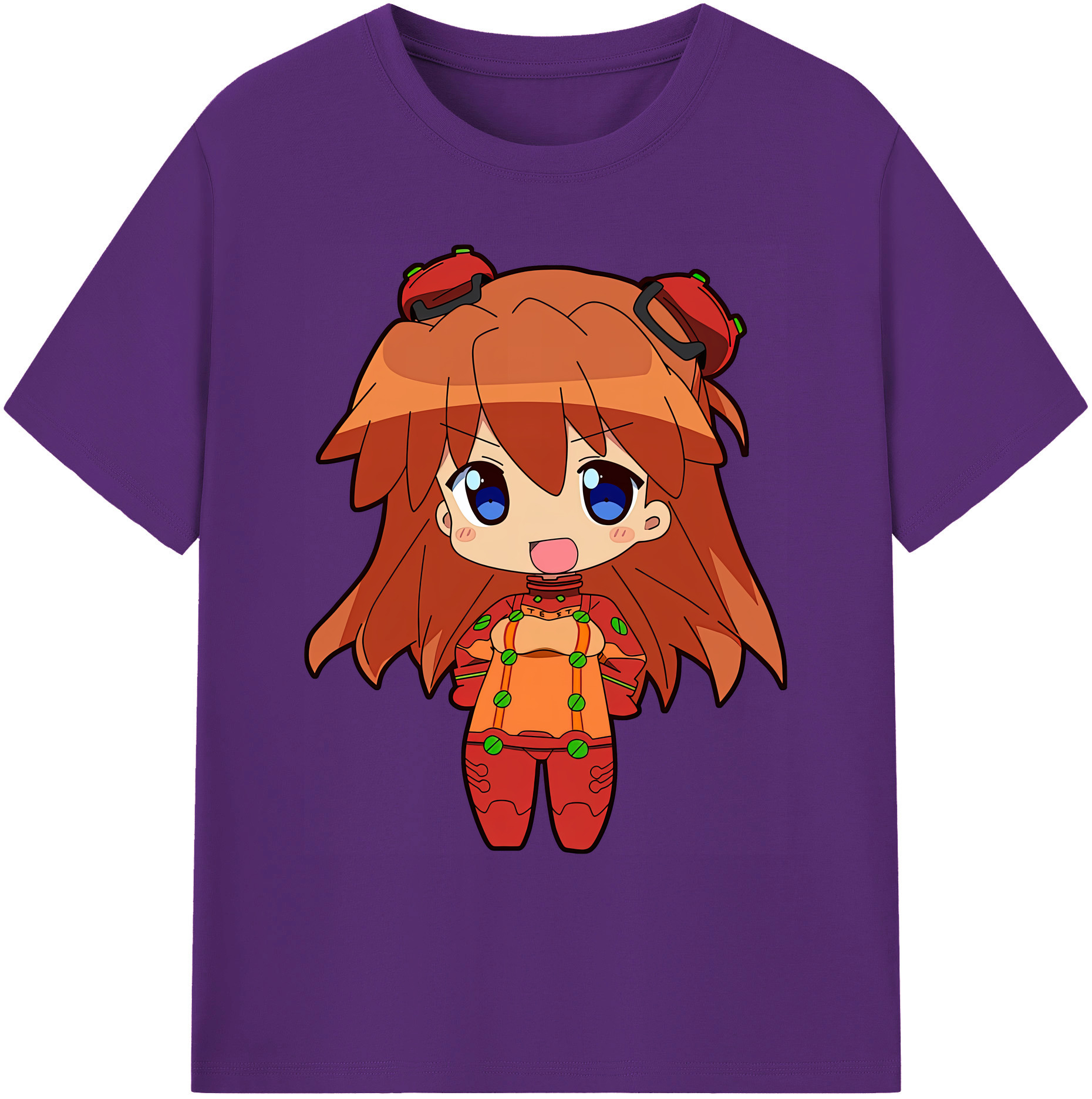 （画像用） EVA 新世紀エヴァンゲリオン 綿100％ メンズ半袖Tシャツ｜肌触りやわらか＆通気性